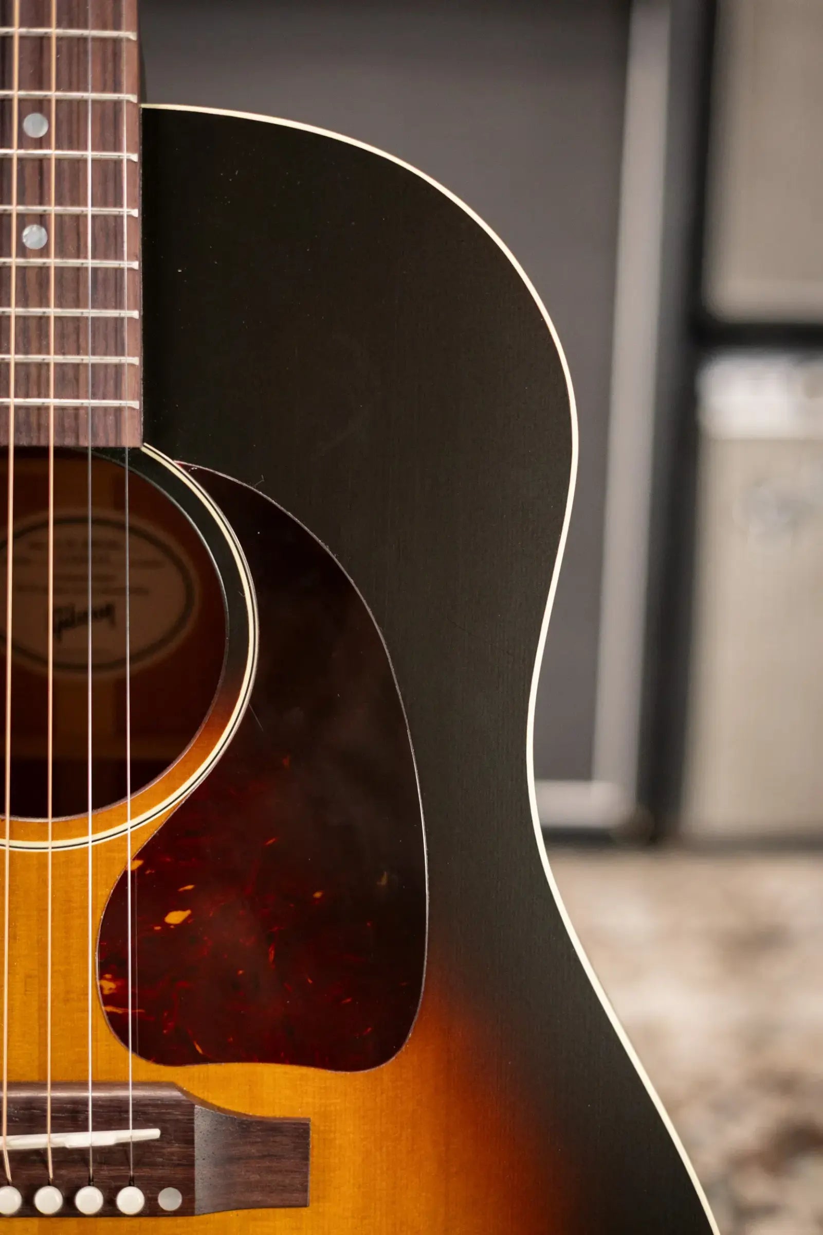 Gibson J-45 Special Acoustic/Electric Guitar - Satin Vintage Sunburst with Gig Bag