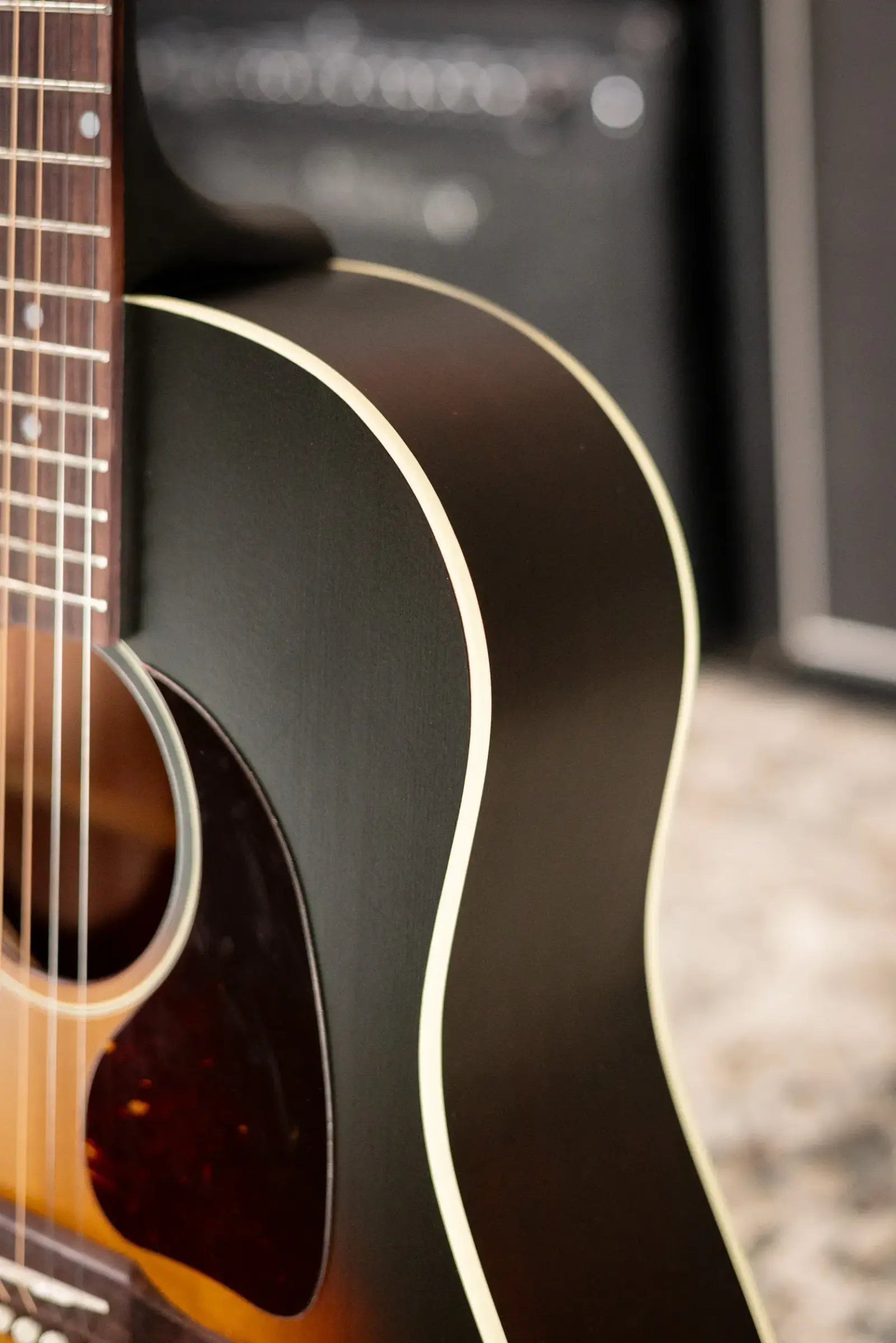 Gibson J-45 Special Acoustic/Electric Guitar - Satin Vintage Sunburst with Gig Bag