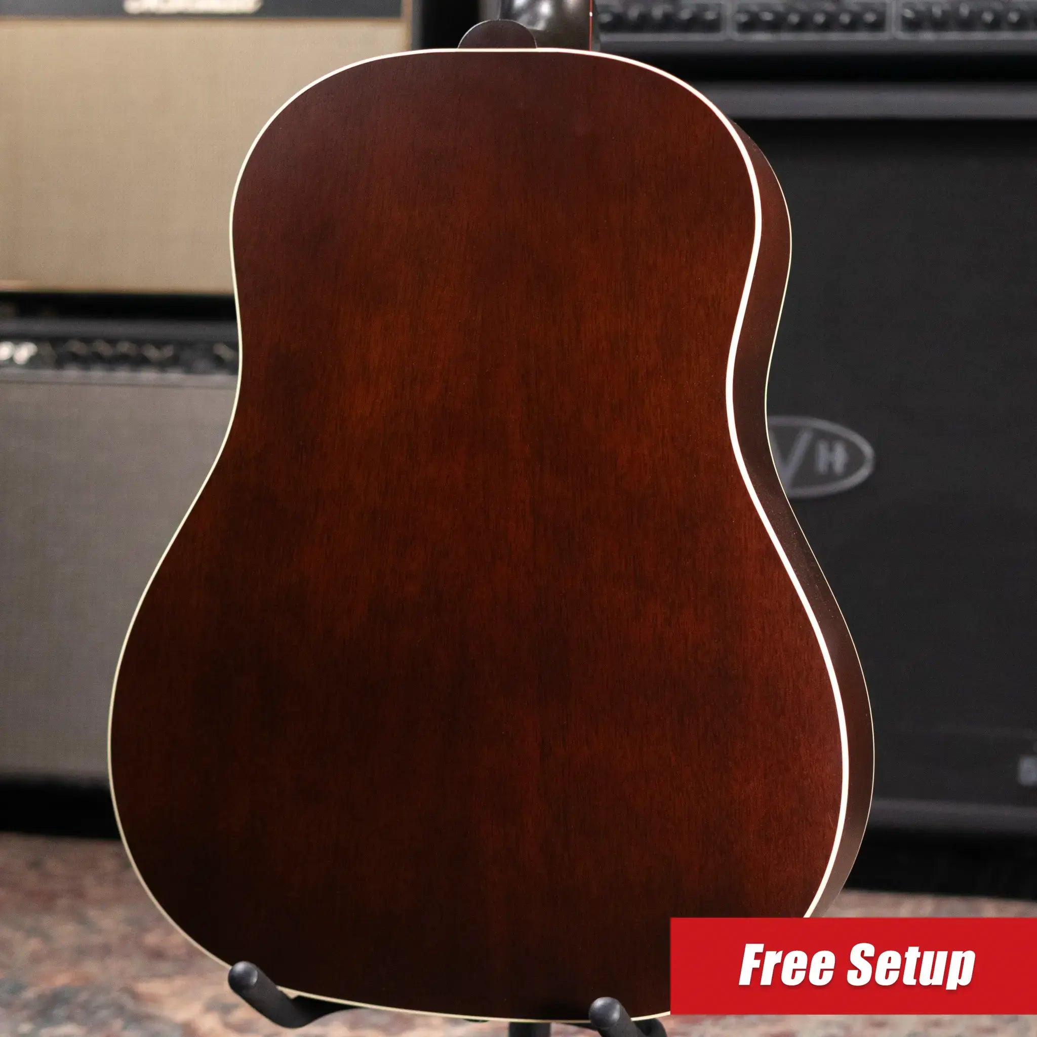 Gibson J-45 Special Acoustic/Electric Guitar - Satin Vintage Sunburst with Structured Gig Bag