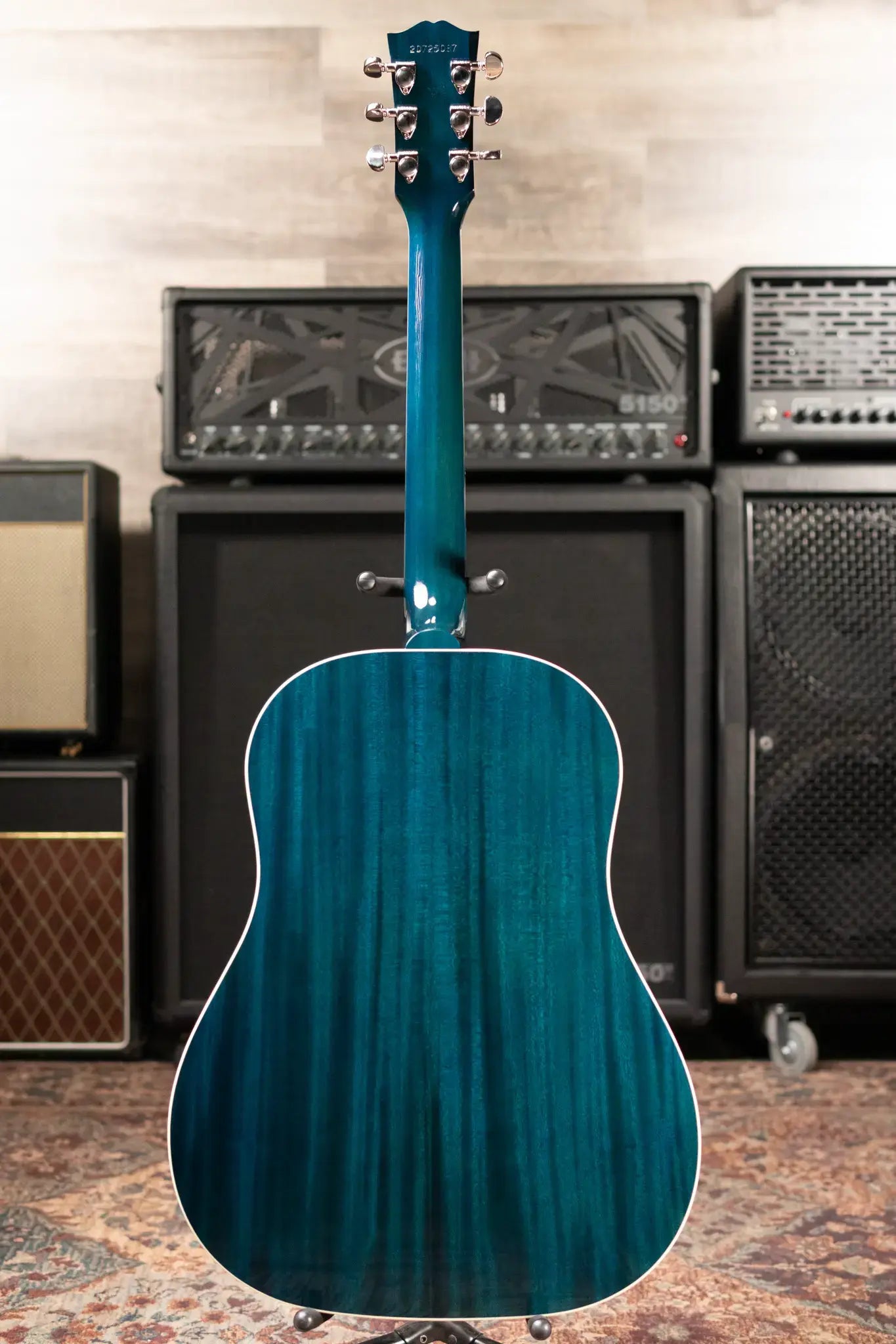 Gibson J-45 Standard Acoustic/Electric Guitar - Bluebonnet with Hardshell Case