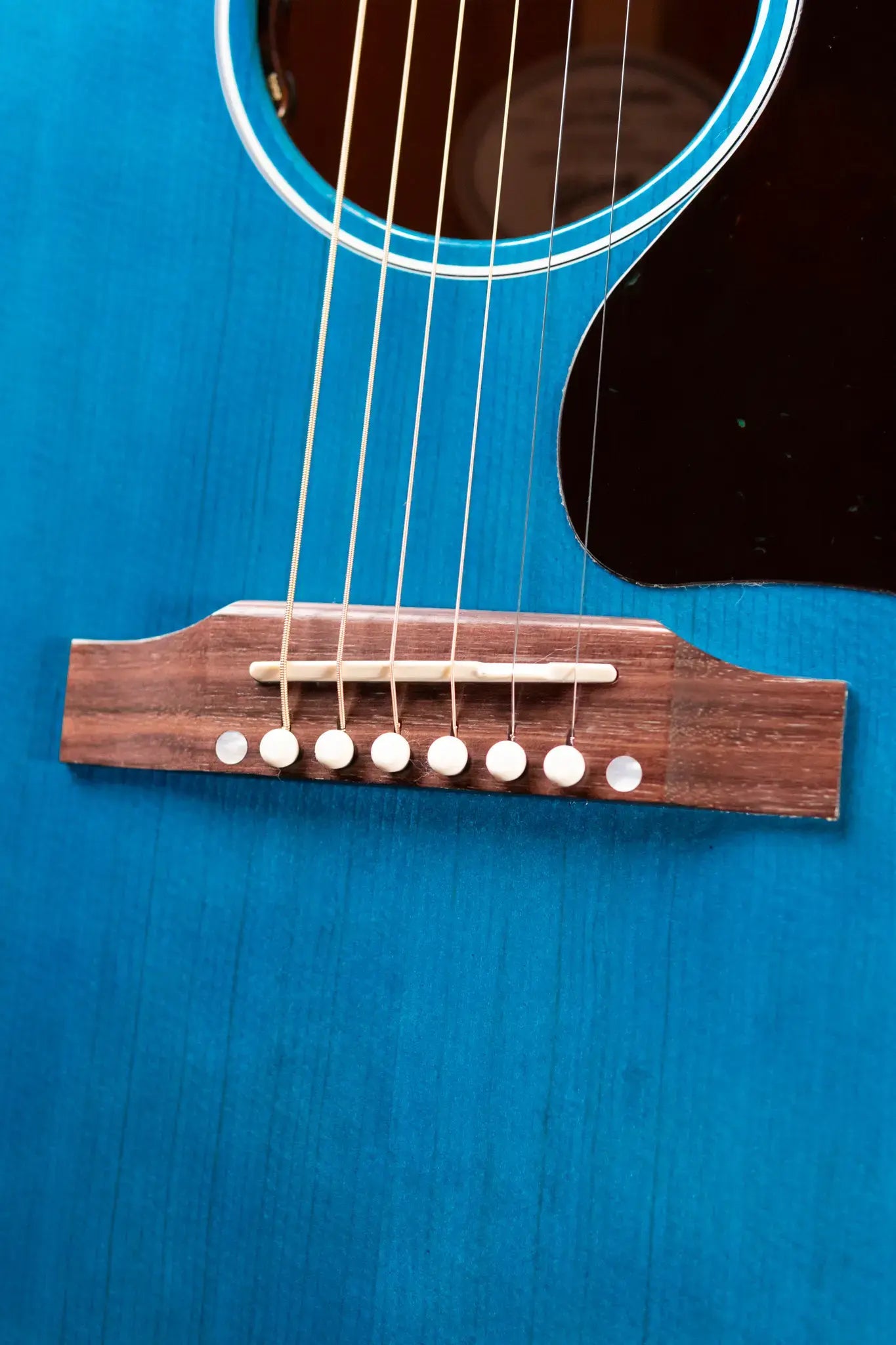 Gibson J-45 Standard Acoustic/Electric Guitar - Bluebonnet with Hardshell Case