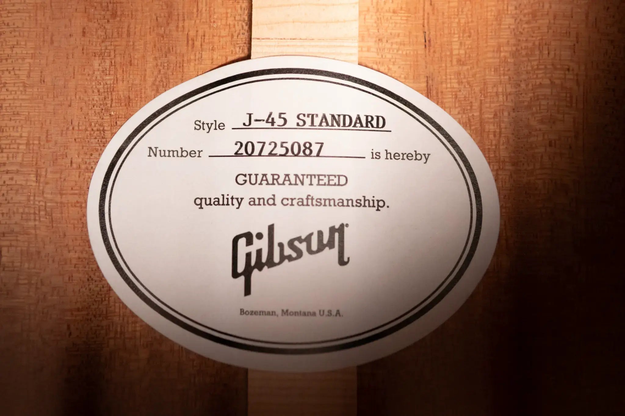 Gibson J-45 Standard Acoustic/Electric Guitar - Bluebonnet with Hardshell Case