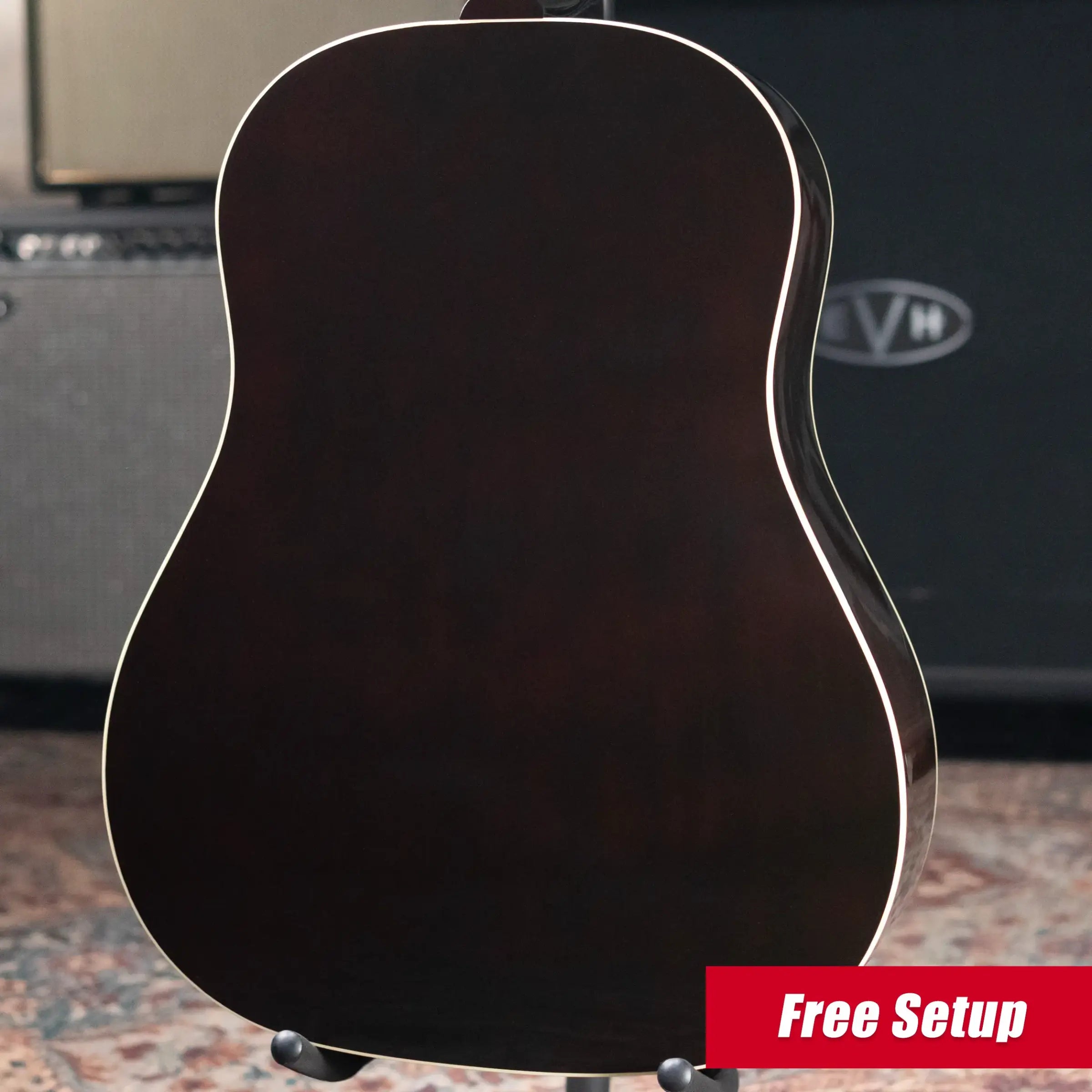 Gibson J-45 Standard Acoustic/Electric Guitar - Vintage Sunburst with Hardshell Case