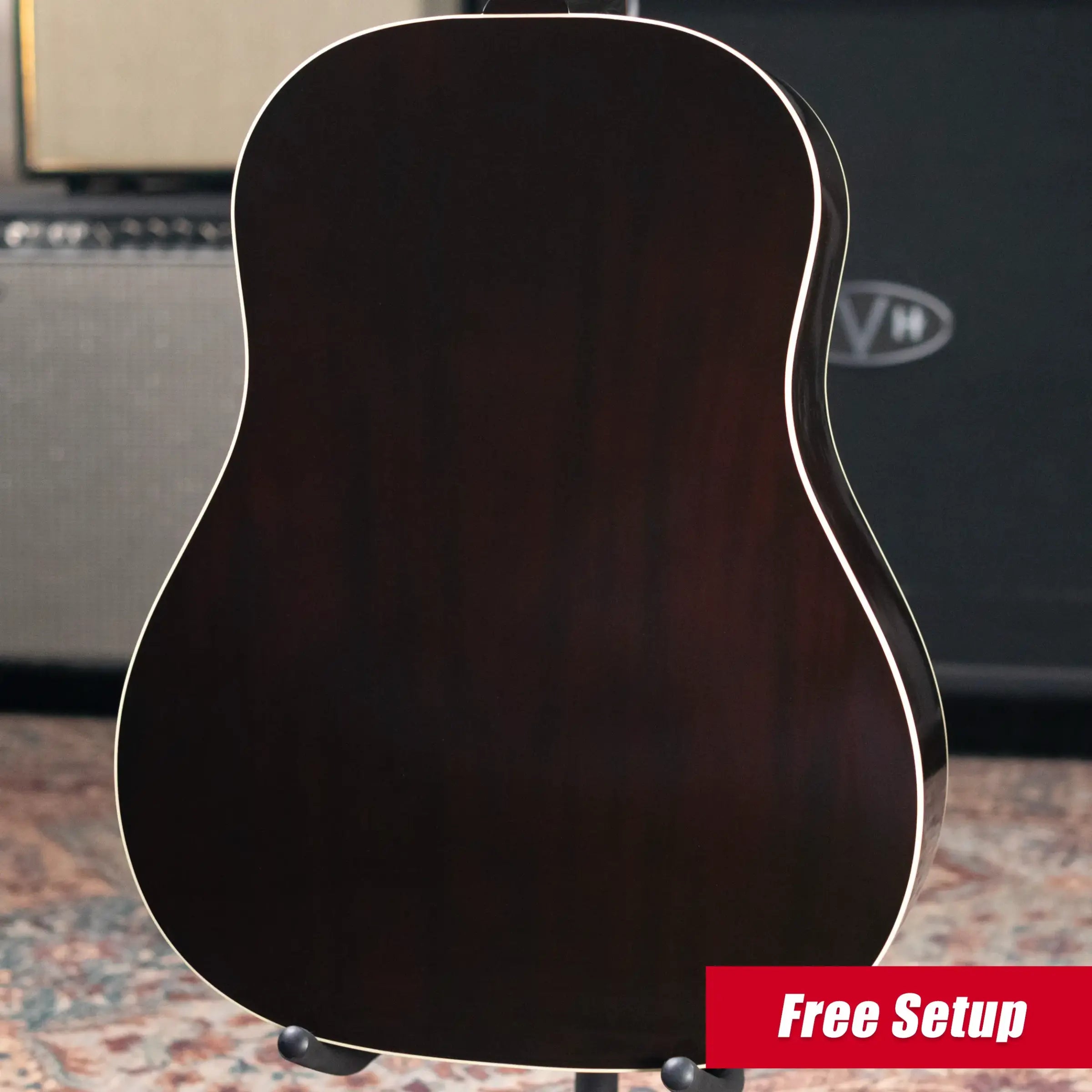 Gibson J-45 Standard Acoustic/Electric Guitar - Vintage Sunburst with Hardshell Case