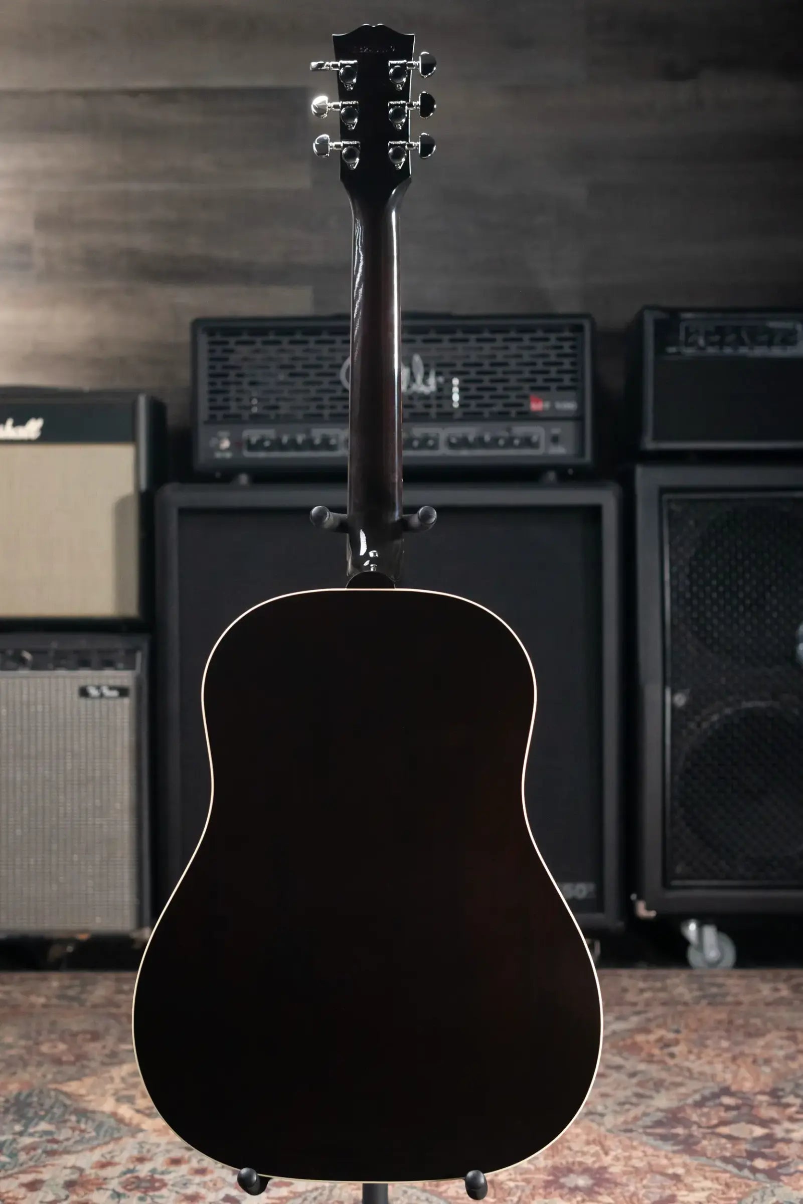 Gibson J-45 Standard Acoustic/Electric Guitar - Vintage Sunburst with Hardshell Case