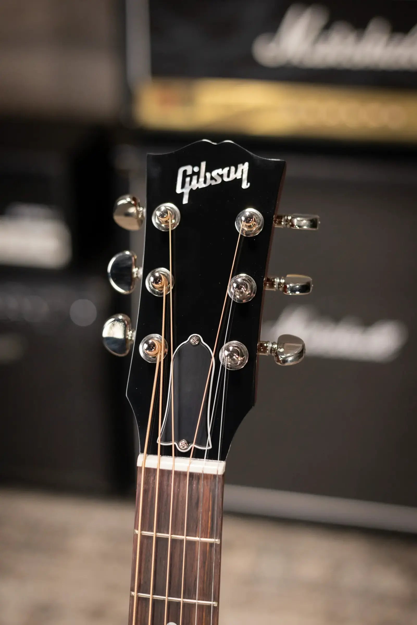 Gibson J-45 Standard Goldtop Acoustic/Electric Guitar - Goldtop Gloss with Hardshell Case