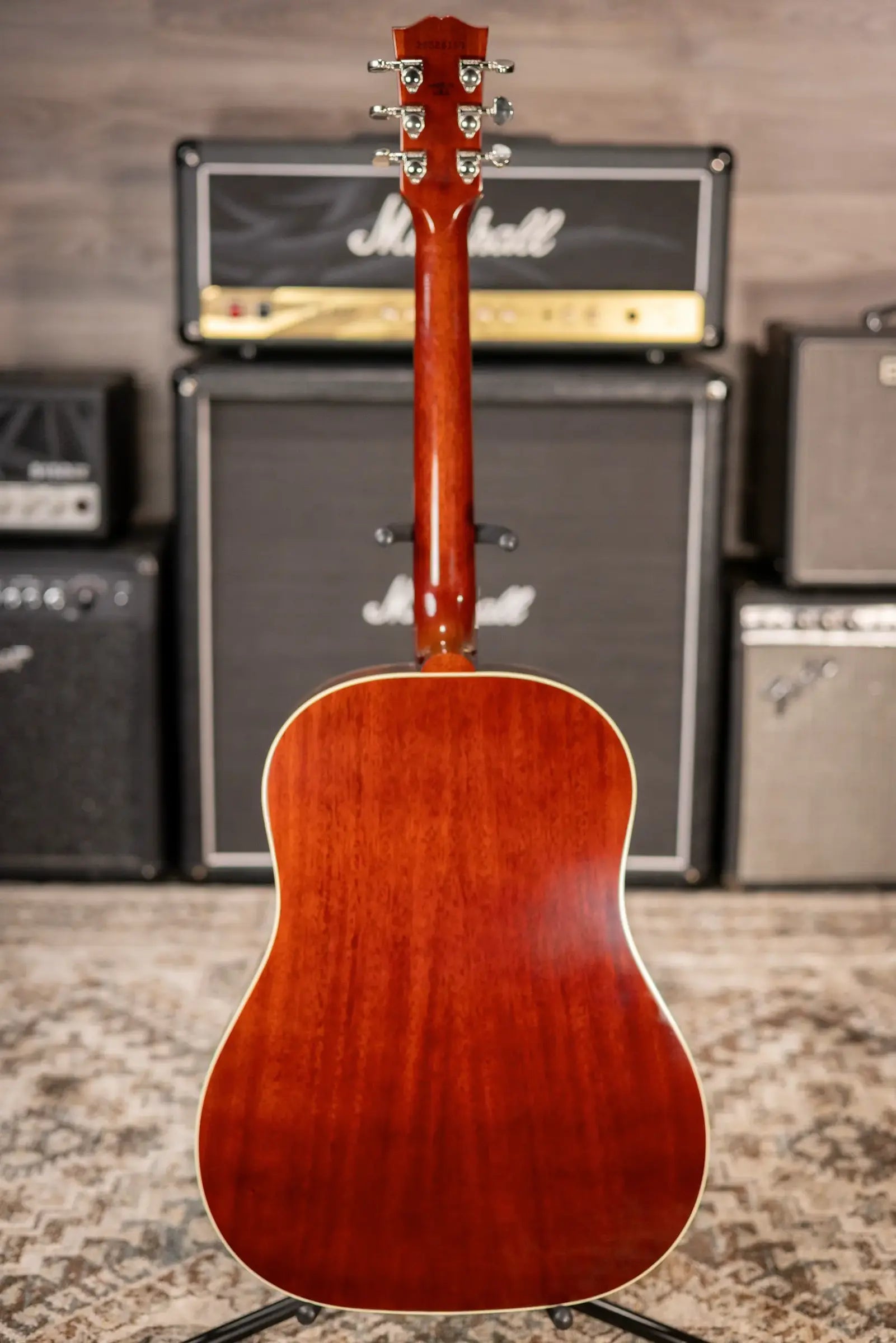 Gibson J-45 Standard Goldtop Acoustic/Electric Guitar - Goldtop Gloss with Hardshell Case