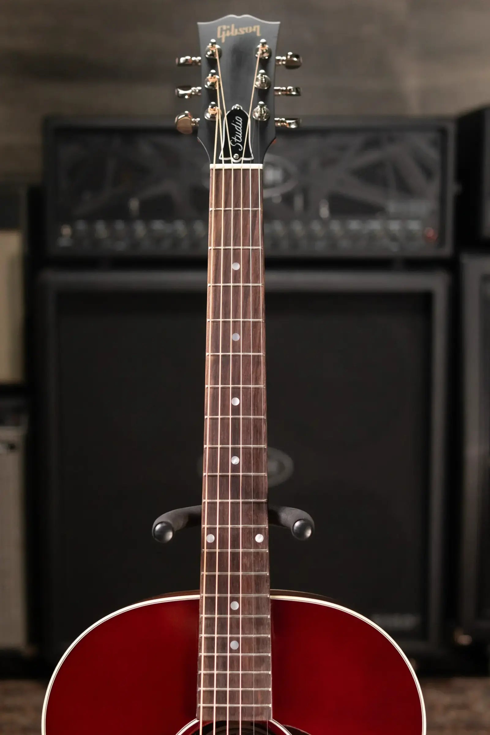 Gibson J-45 Studio Rosewood Acoustic/Electric Guitar - Rosewood Burst with Hardshell Case