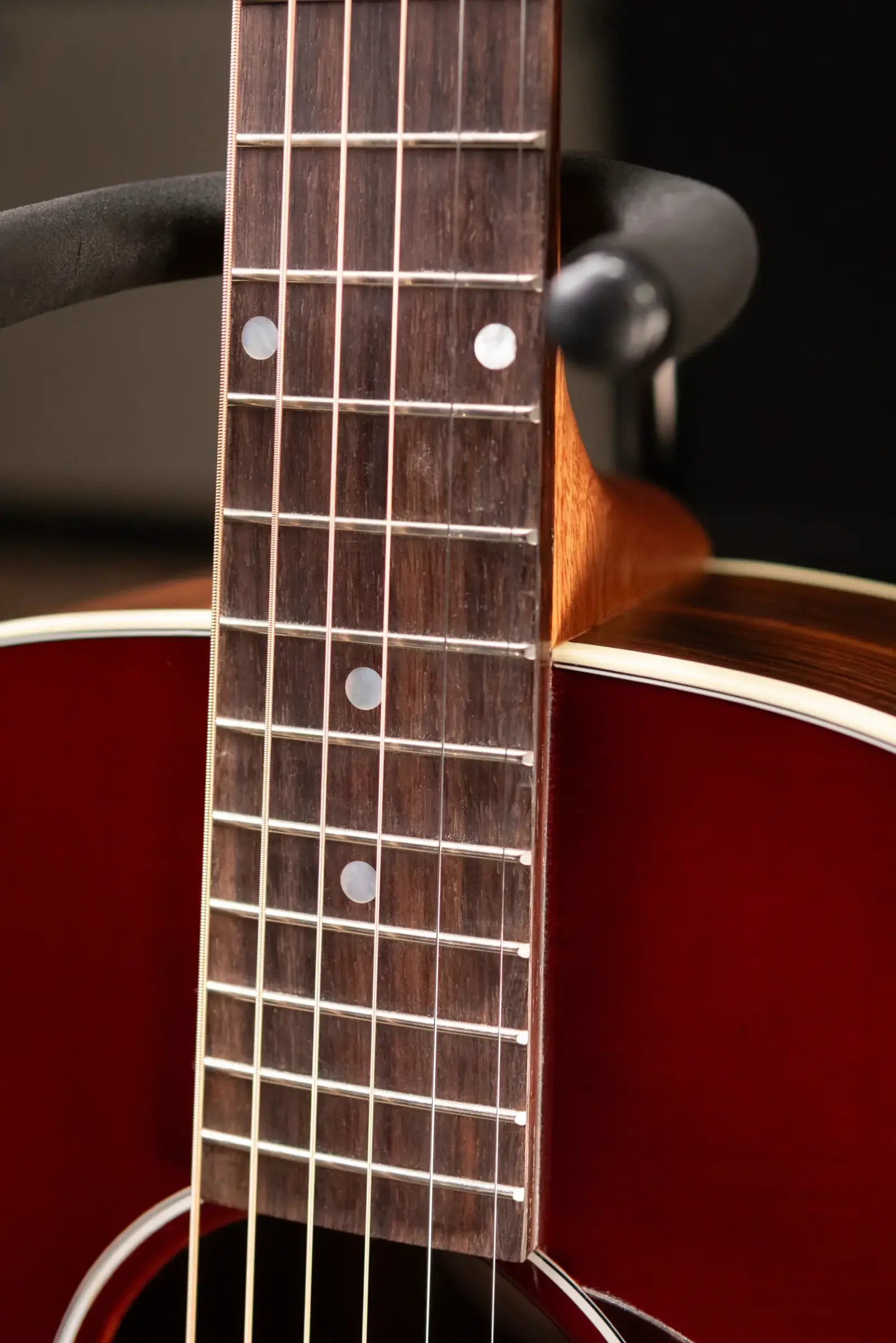 Gibson J-45 Studio Rosewood Acoustic/Electric Guitar - Rosewood Burst with Hardshell Case