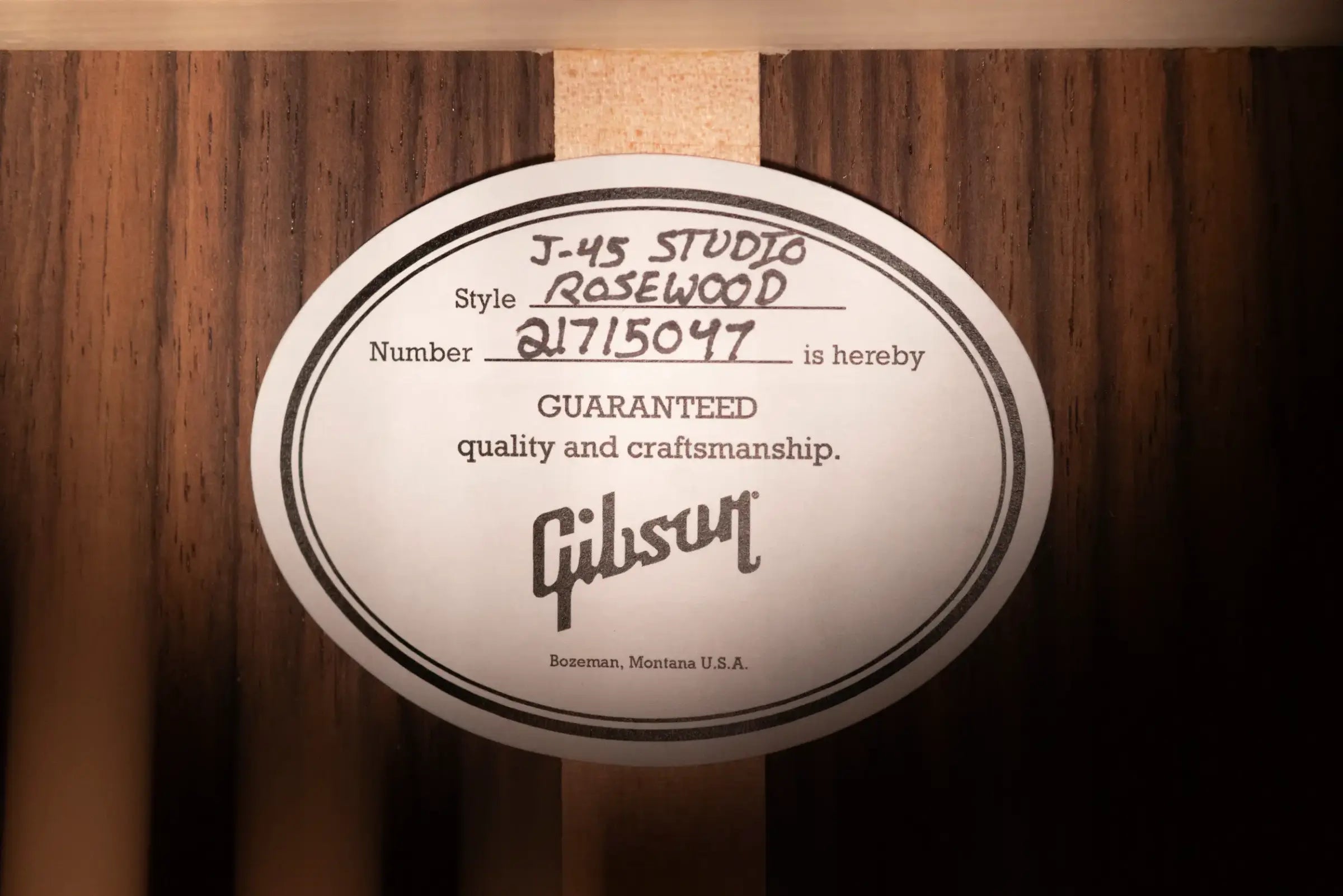Gibson J-45 Studio Rosewood Acoustic/Electric Guitar - Rosewood Burst with Hardshell Case