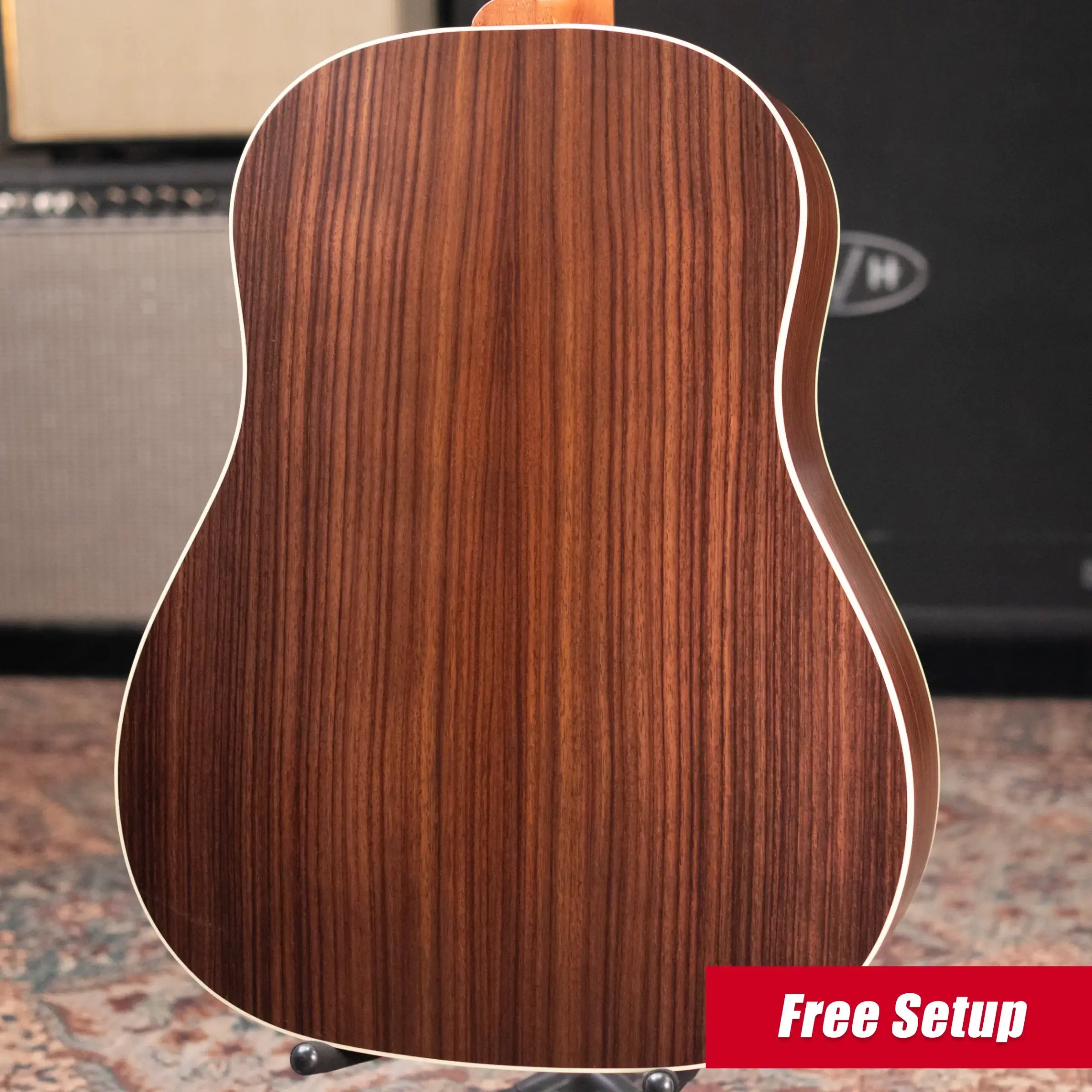 Gibson J-45 Studio Rosewood Acoustic/Electric Guitar - Rosewood Burst with Hardshell Case