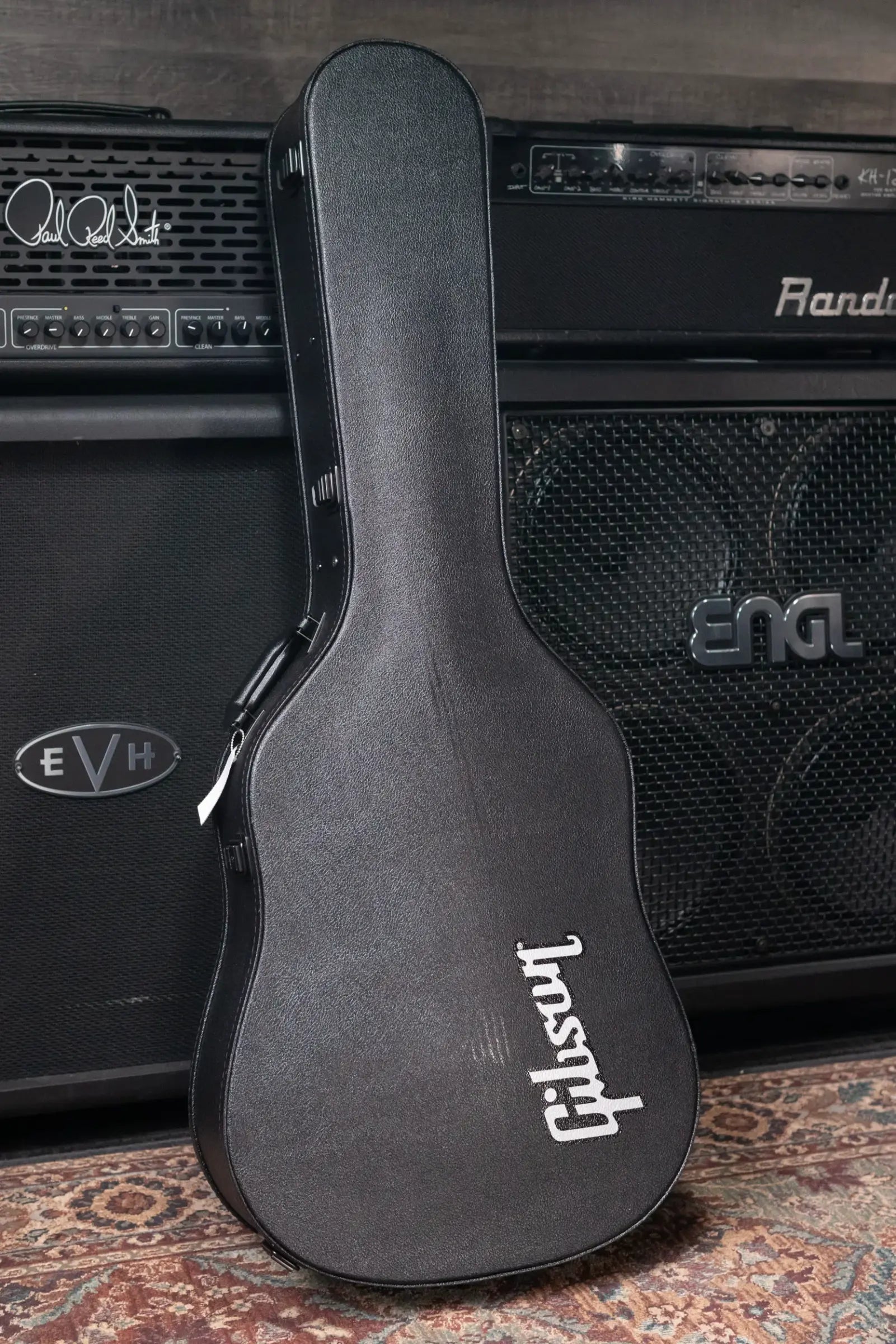 Gibson J-45 Studio Rosewood Acoustic/Electric Guitar - Rosewood Burst with Hardshell Case