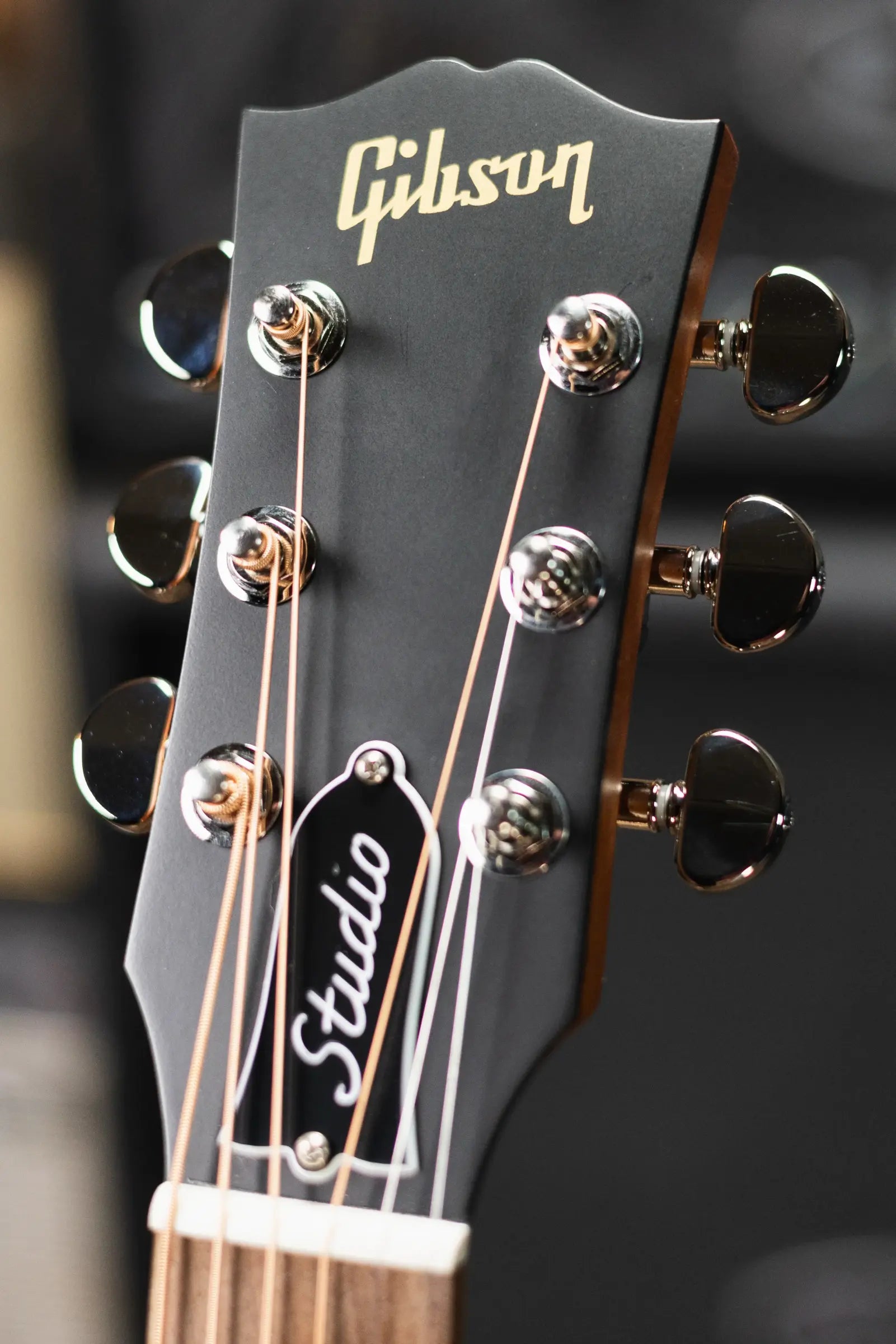 Gibson J-45 Studio Walnut Acoustic/Electric Guitar - Walnut Burst with Hardshell Case