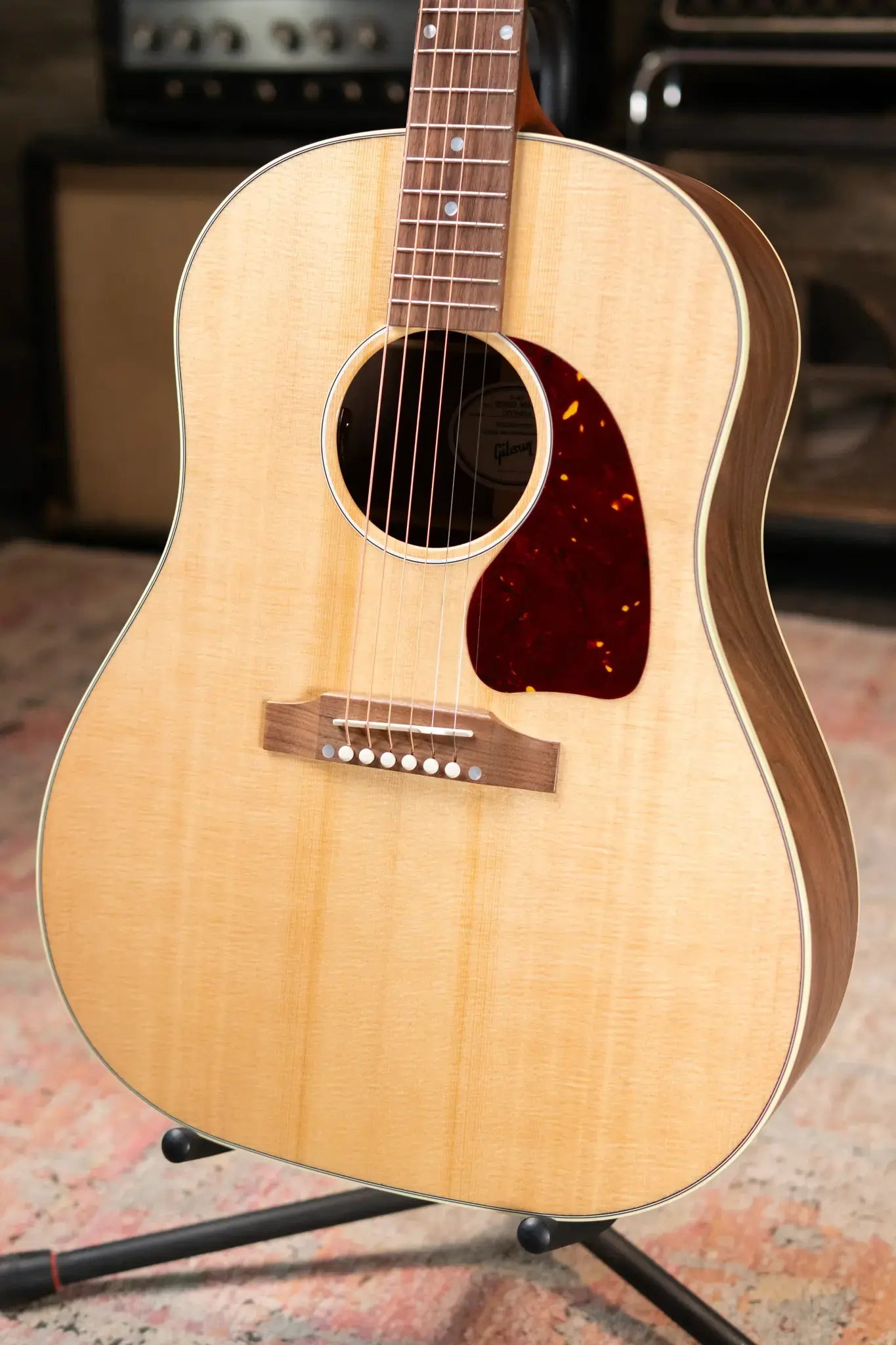 Gibson J-45 Studio Walnut Dreadnought Acoustic/Electric Guitar - Natural