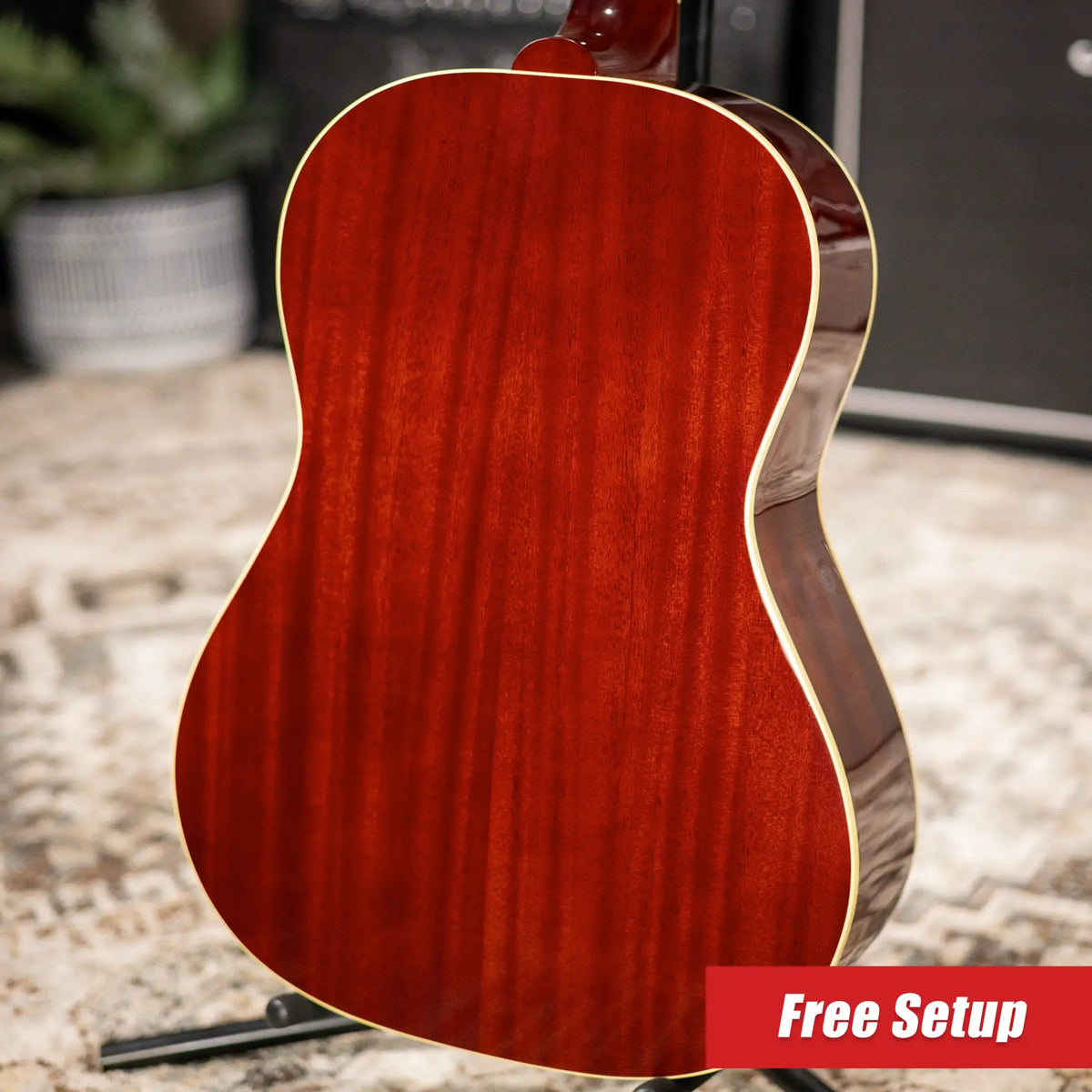 Gibson LG-2 50s Original Acoustic/Electric Guitar - Antique Natural with Hardshell Case - Demo