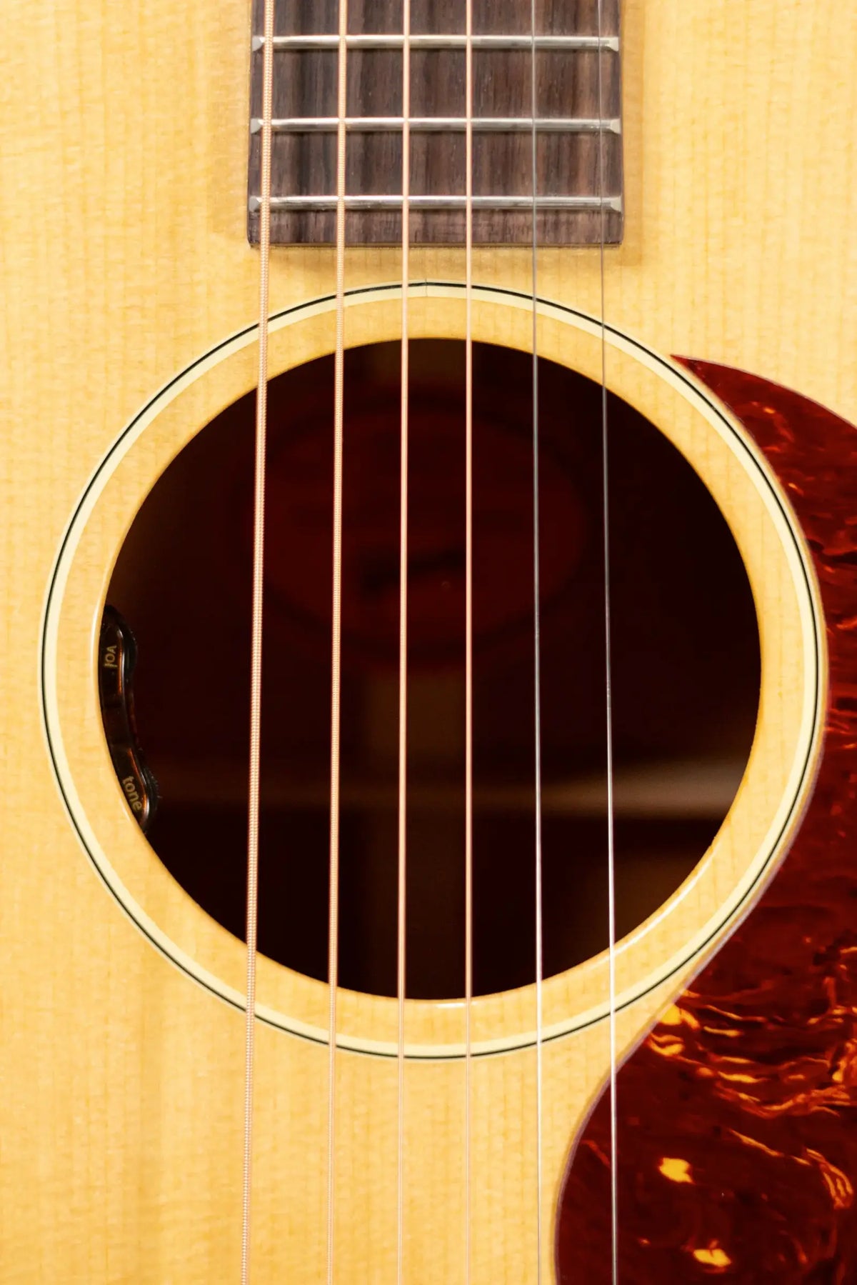 Gibson LG-2 50s Original Acoustic/Electric Guitar - Antique Natural with Hardshell Case - Demo