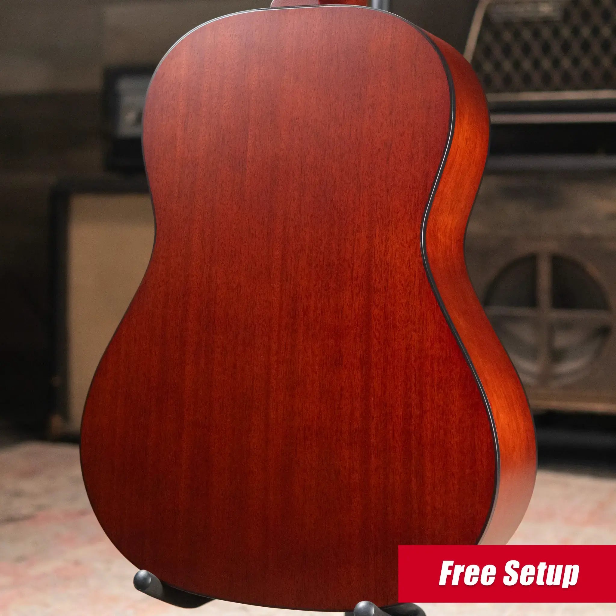 Gibson LG-2 All Mahogany Faded Acoustic/Electric Guitar - Natural with Hardshell Case