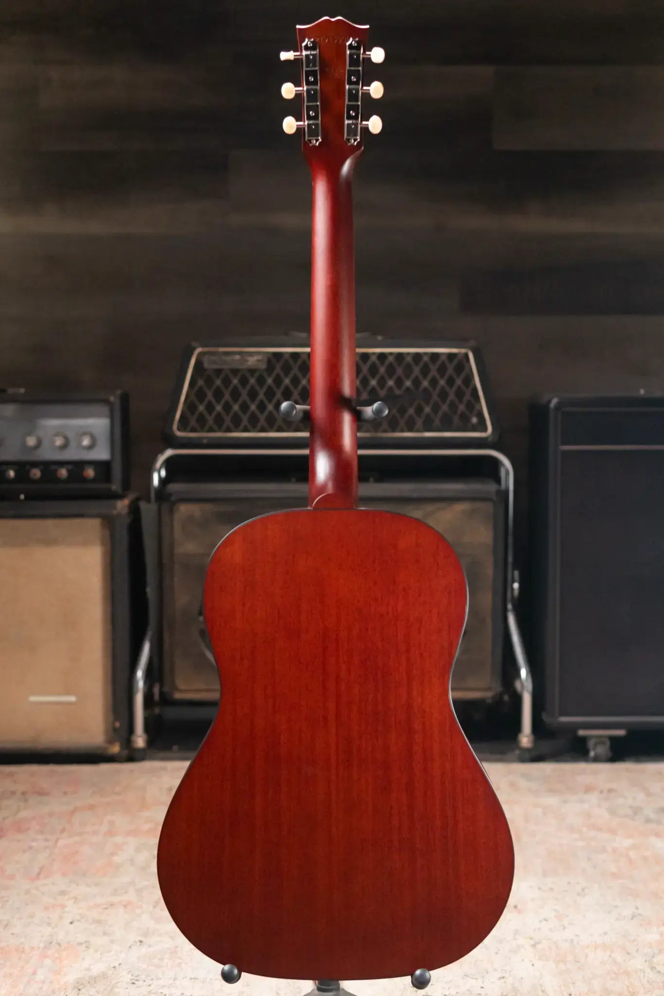 Gibson LG-2 All Mahogany Faded Acoustic/Electric Guitar - Natural with Hardshell Case