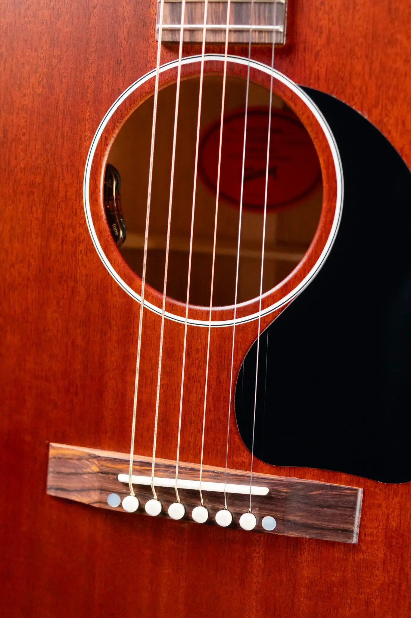 Gibson LG-2 All Mahogany Faded Acoustic/Electric Guitar - Natural with Hardshell Case