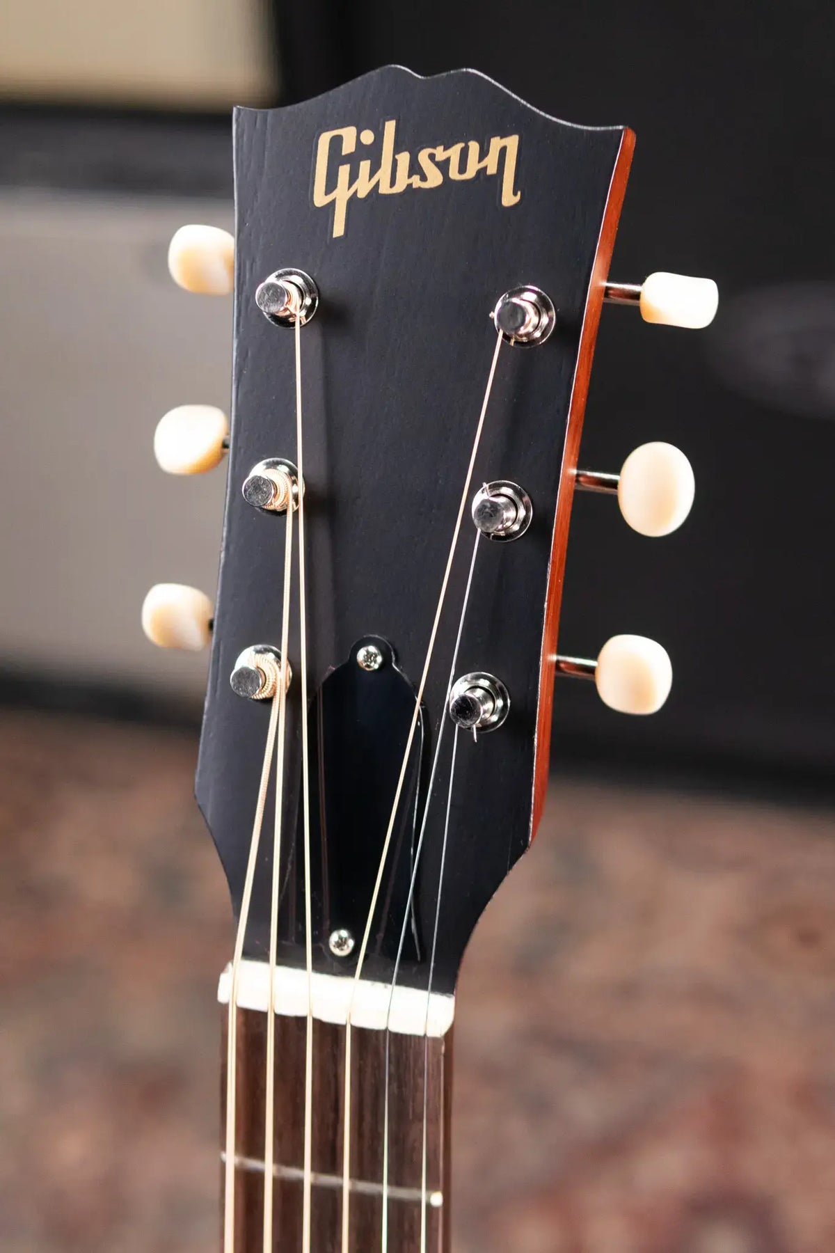 Gibson LG-2 All Mahogany Faded Acoustic/Electric Guitar - Vintage Sunburst with Hardshell Case - Floor Model Demo