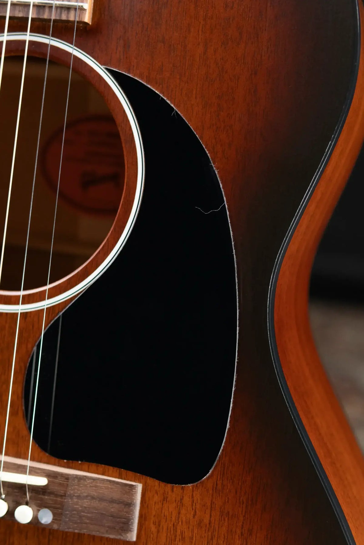 Gibson LG-2 All Mahogany Faded Acoustic/Electric Guitar - Vintage Sunburst with Hardshell Case