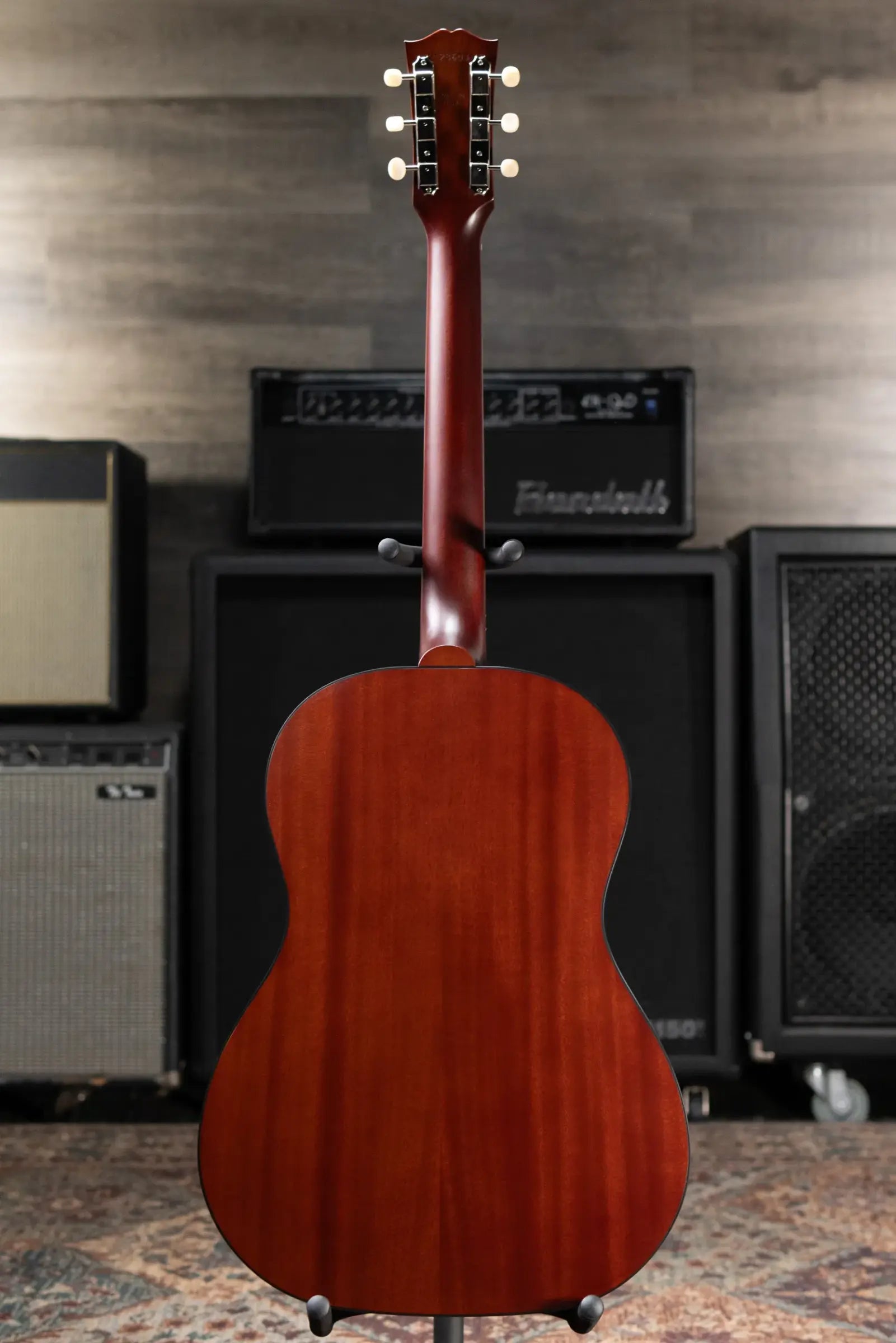 Gibson LG-2 All Mahogany Faded Acoustic/Electric Guitar with Hardshell Case