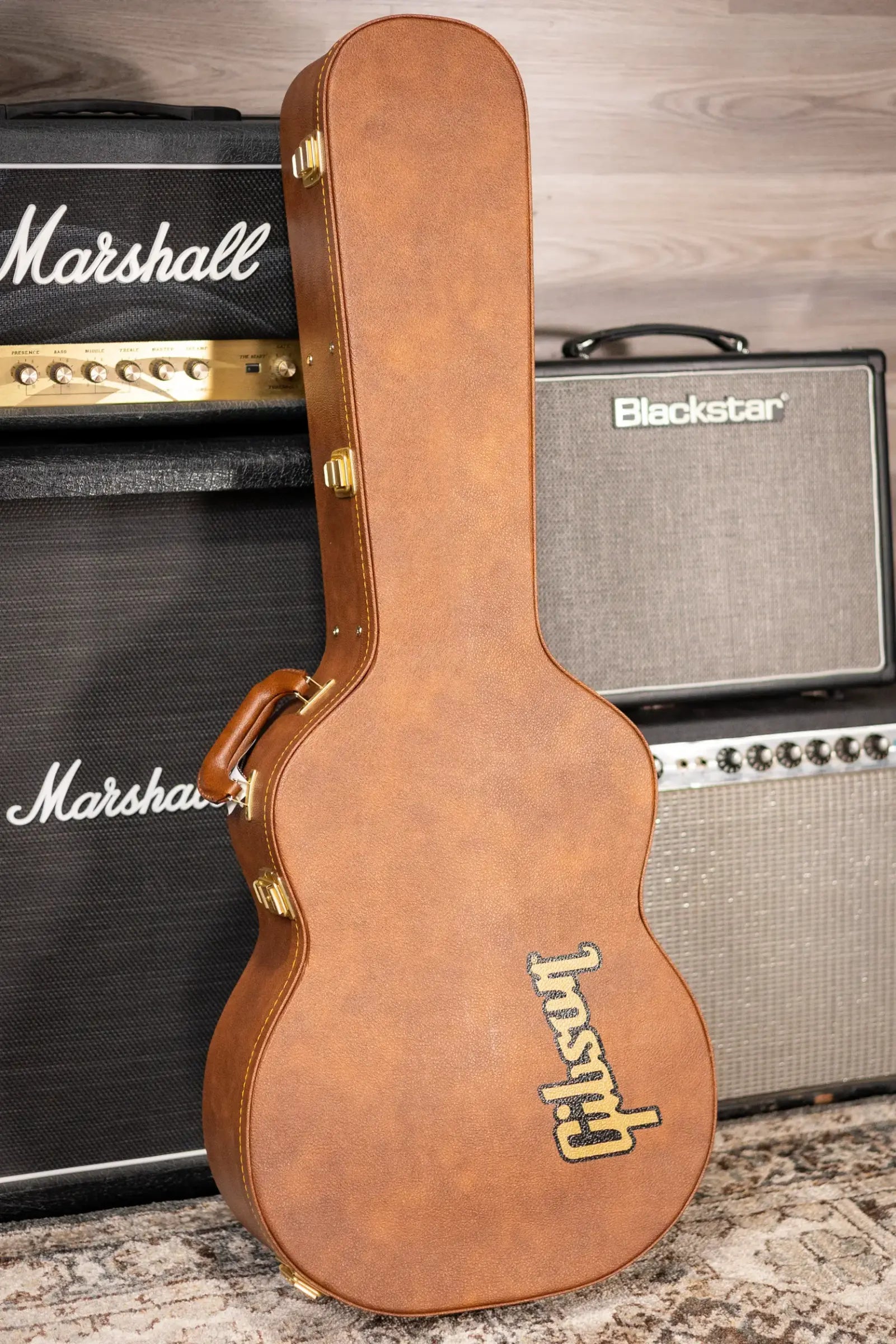 Gibson L-00 Original Left-Handed Acoustic/Electric Guitar - Ebony with Hardshell Case