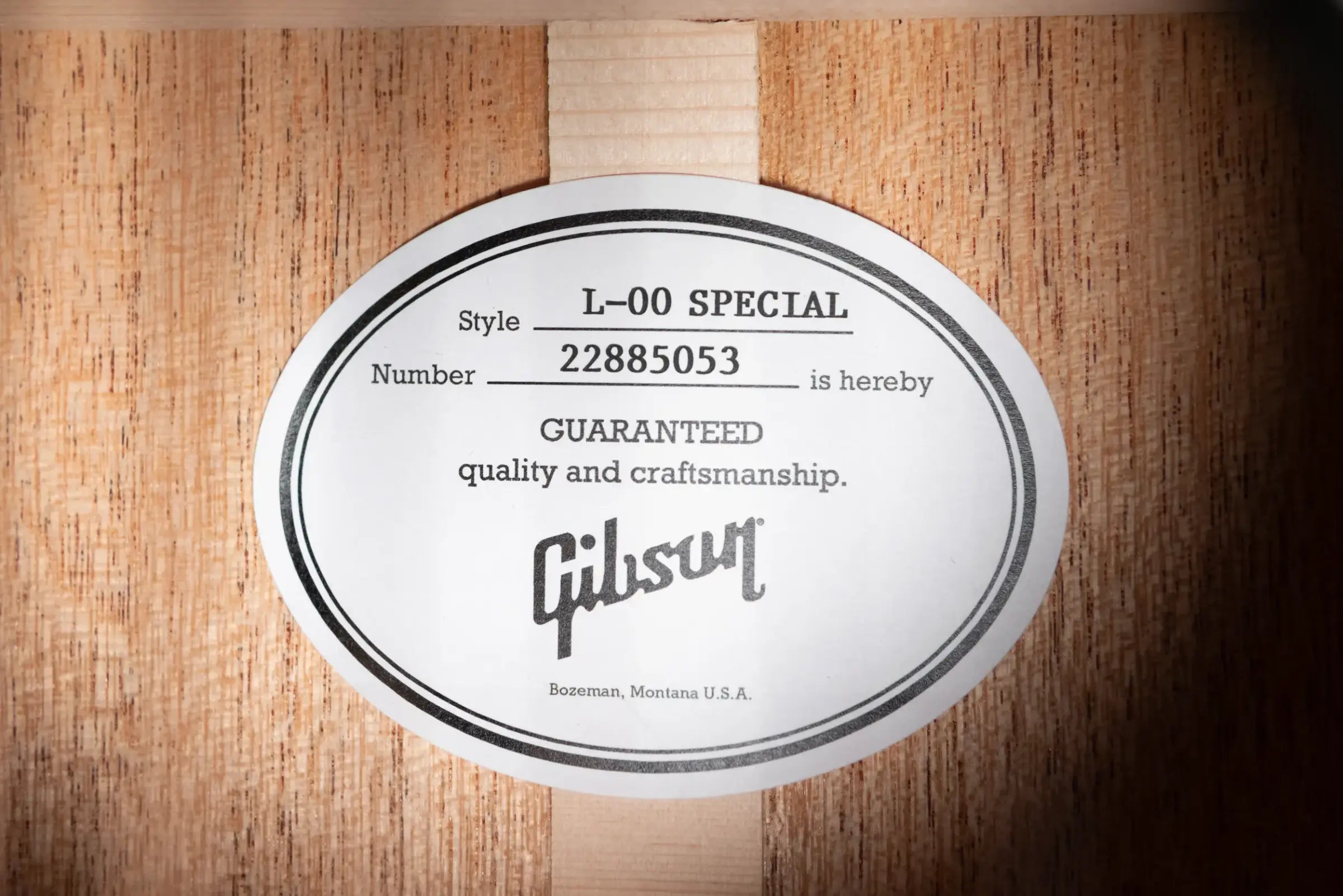 Gibson L-00 Special Acoustic/Electric Guitar - Satin Vintage Sunburst with Gig Bag