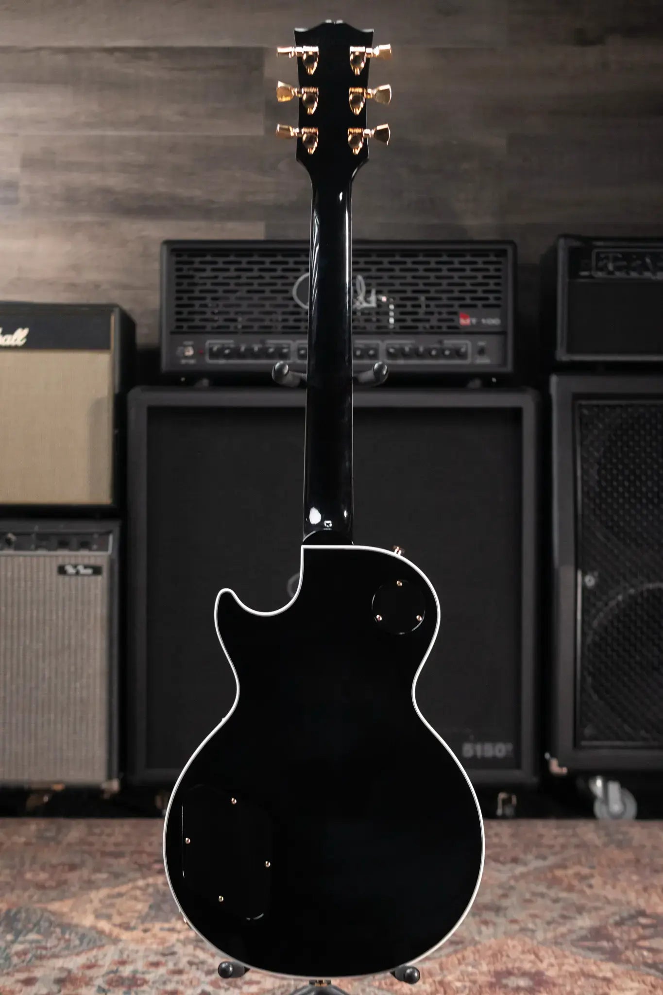 Gibson Les Paul Custom '70s Electric Guitar - Butter Cream with Hardshell Case