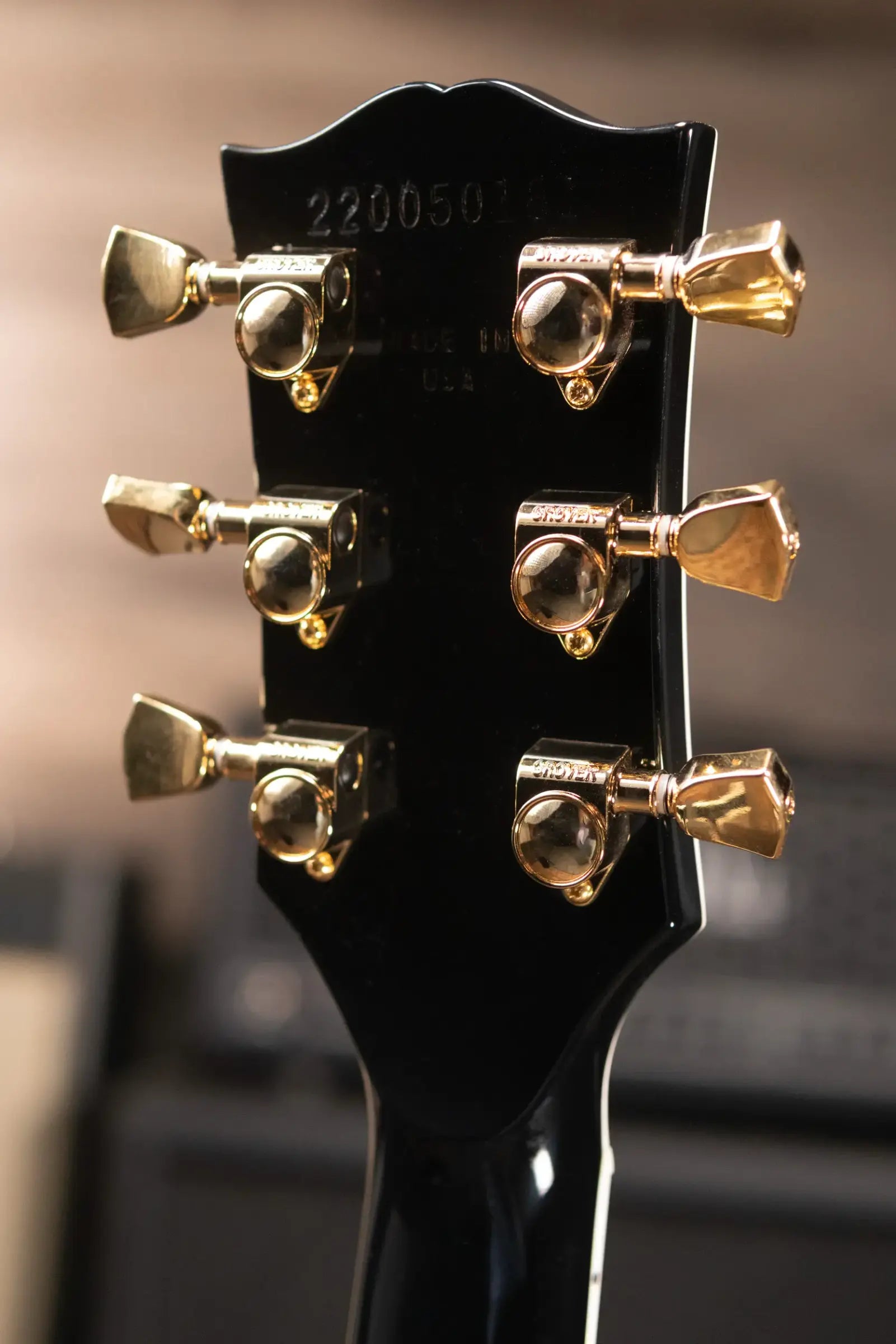 Gibson Les Paul Custom 70s Electric Guitar - Ebony with Hardshell Case