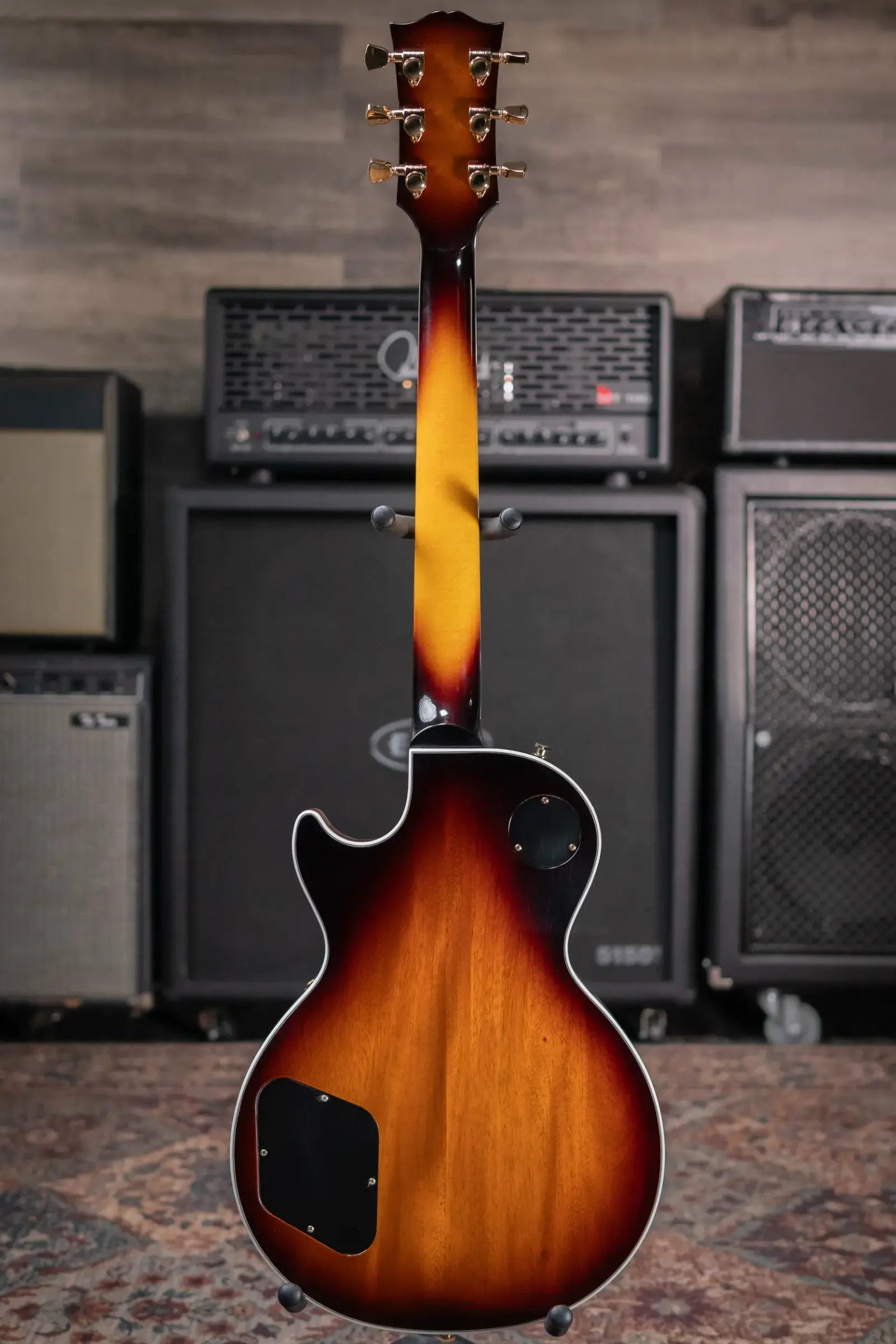 Gibson Les Paul Custom 70s Electric Guitar - Tobacco Burst with Hardshell Case