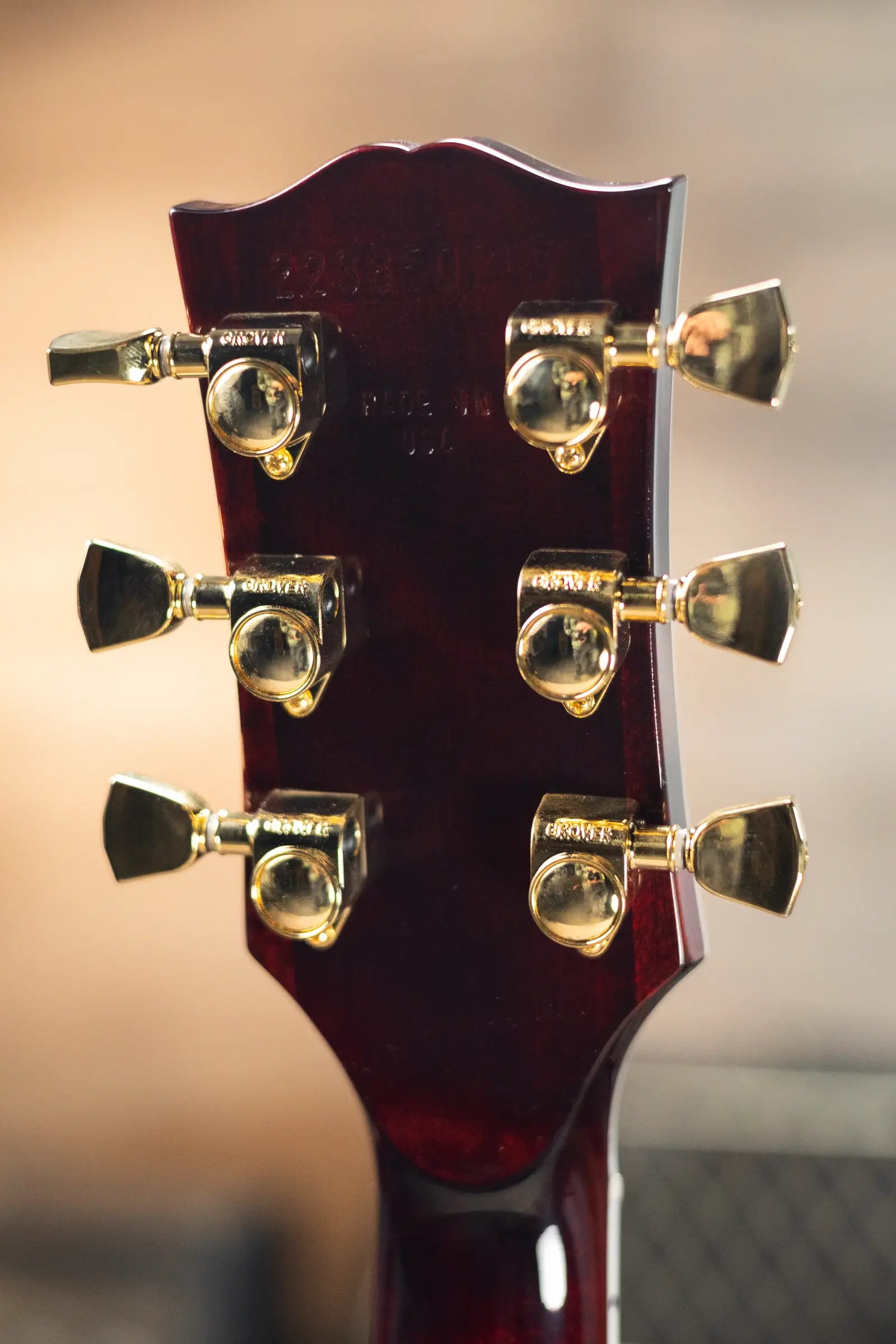 Gibson Les Paul Custom 70s Electric Guitar - Wine Red with Hardshell Case