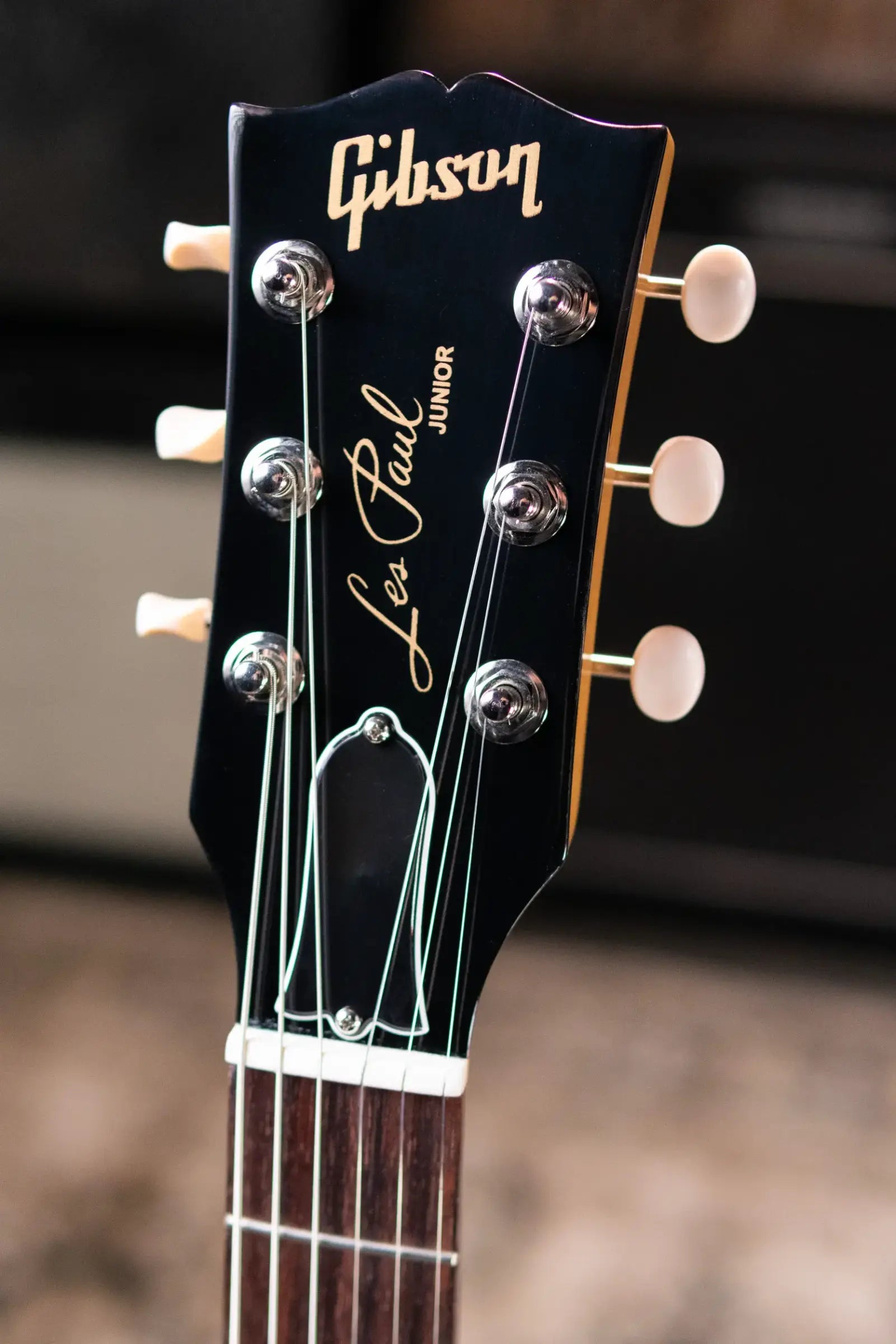 Gibson Les Paul Junior Double Cutaway Electric Guitar - TV Yellow with Hardshell Case