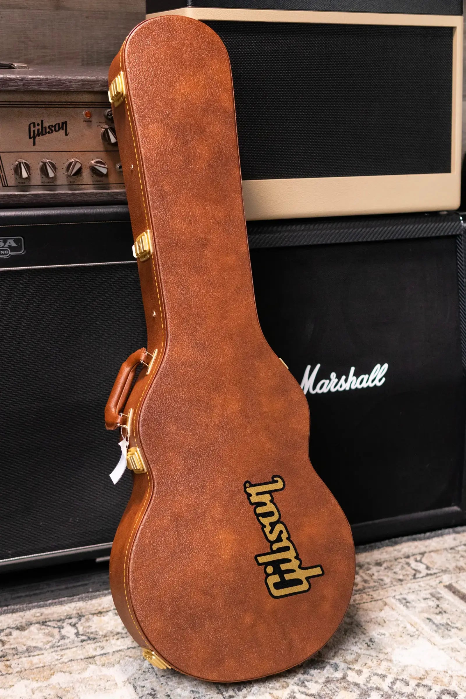 Gibson Les Paul Junior Double Cutaway Electric Guitar - TV Yellow with Hardshell Case