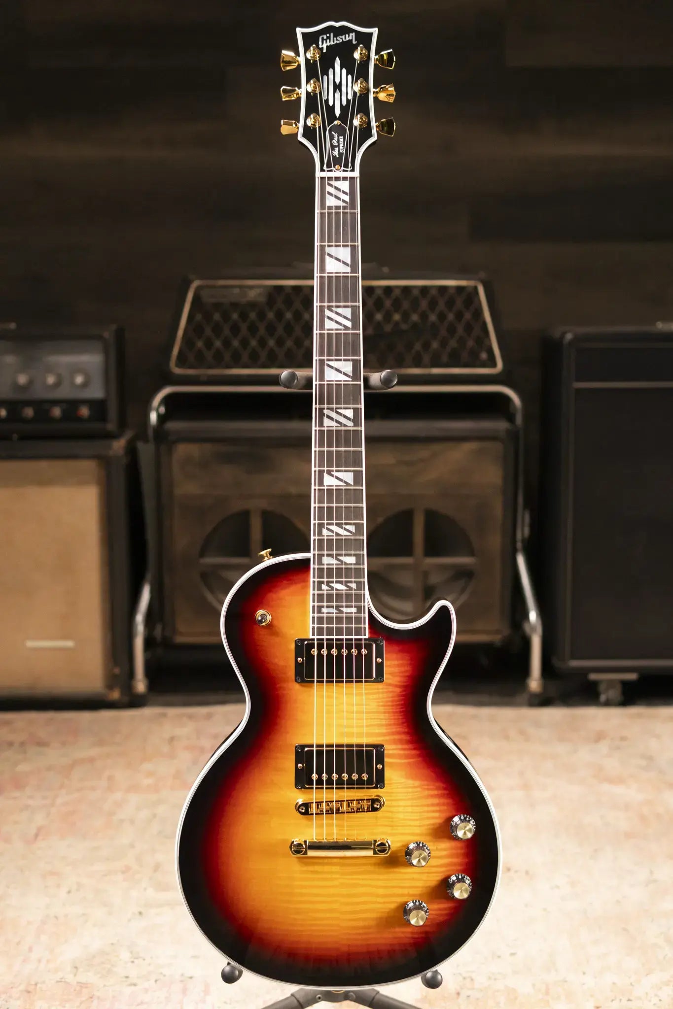 Gibson Les Paul Modern Supreme Electric Guitar - Fireburst with Hardshell Case