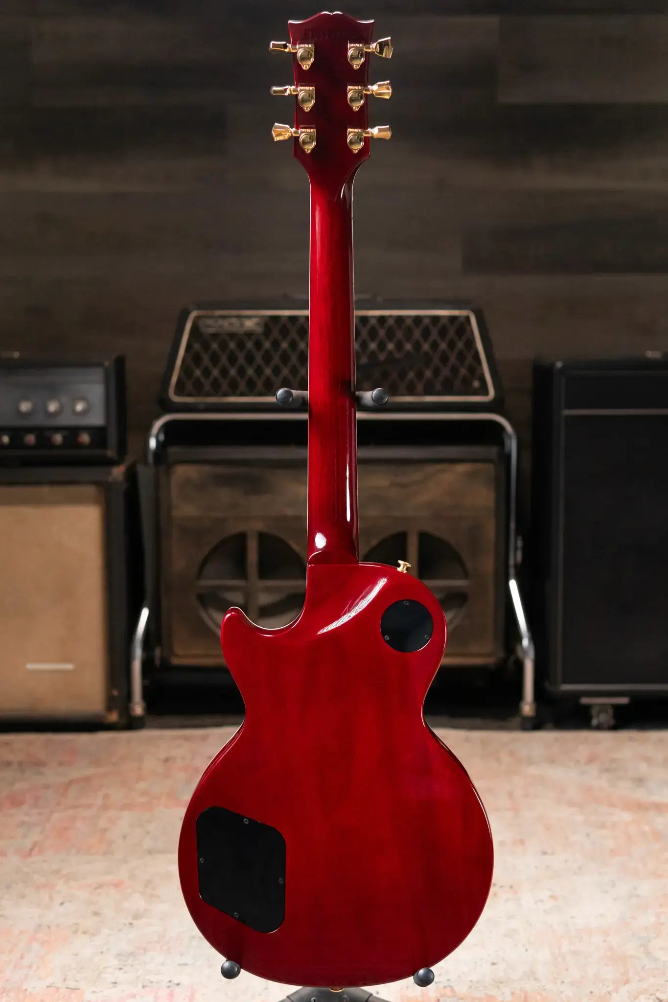 Gibson Les Paul Modern Supreme Electric Guitar - Wine Red with Hardshell Case