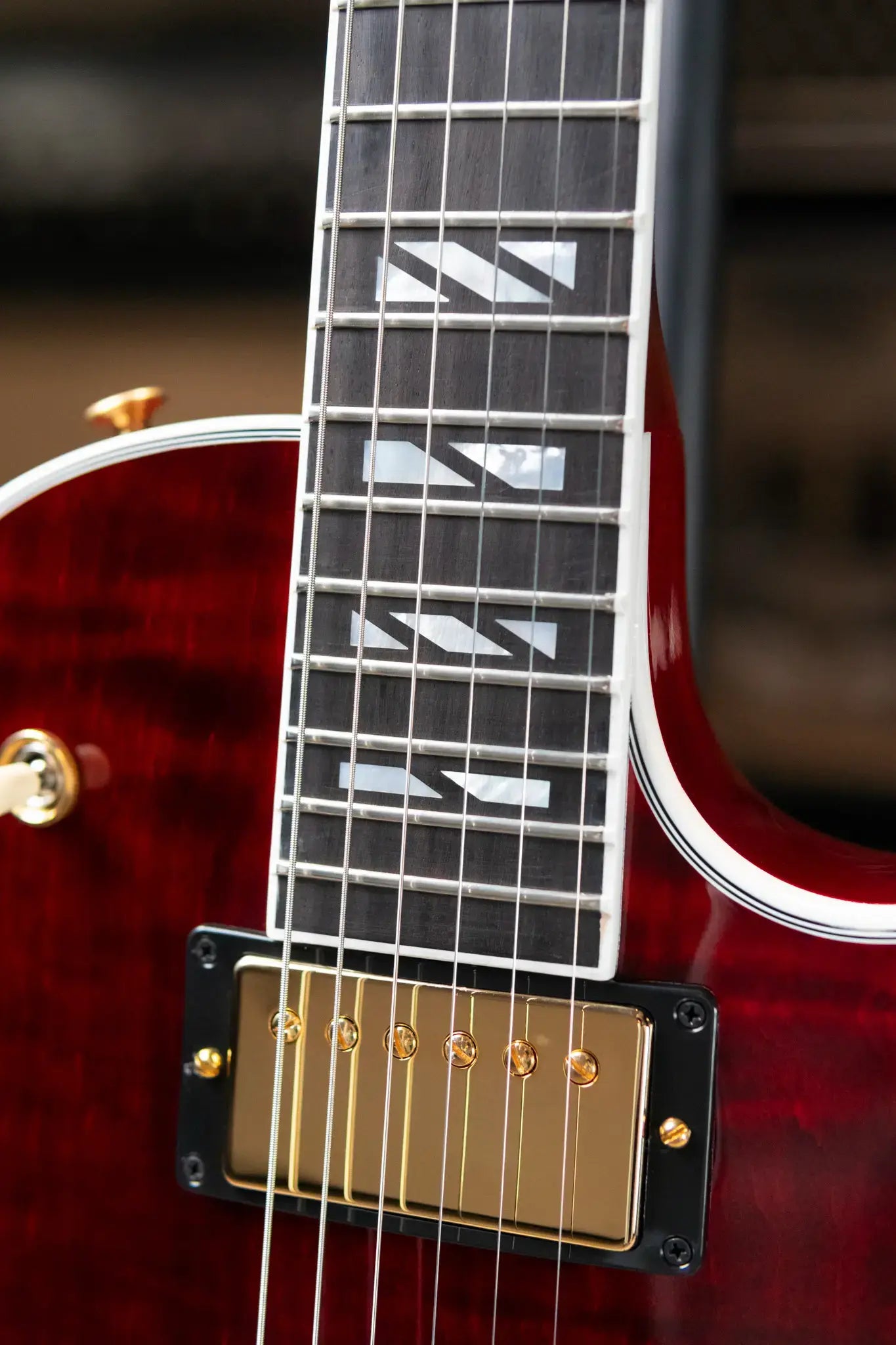 Gibson Les Paul Modern Supreme Electric Guitar - Wine Red with Hardshell Case