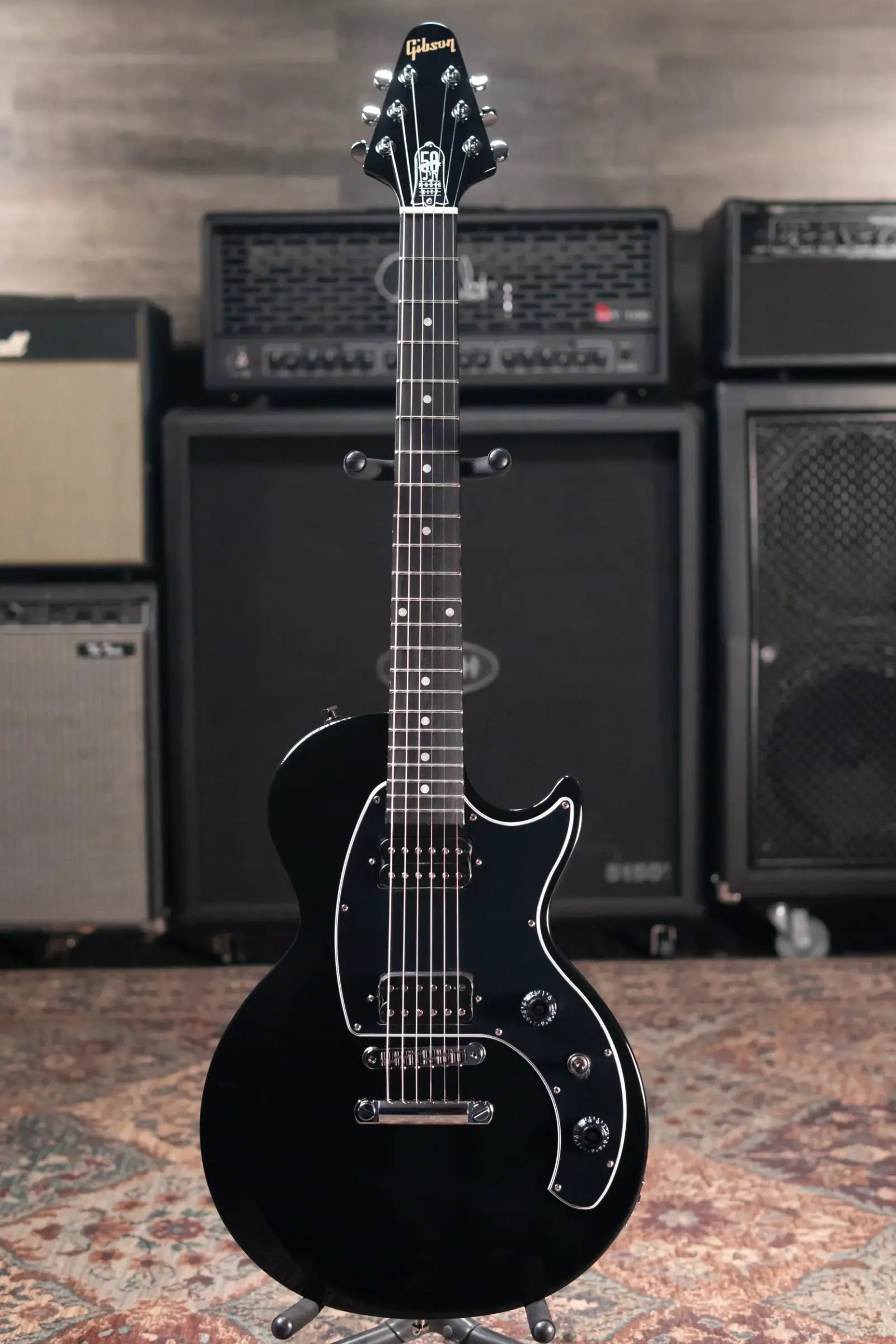 Gibson Les Paul Music City Special 50th Anniversary Electric Guitar - Ebony with Gig Bag