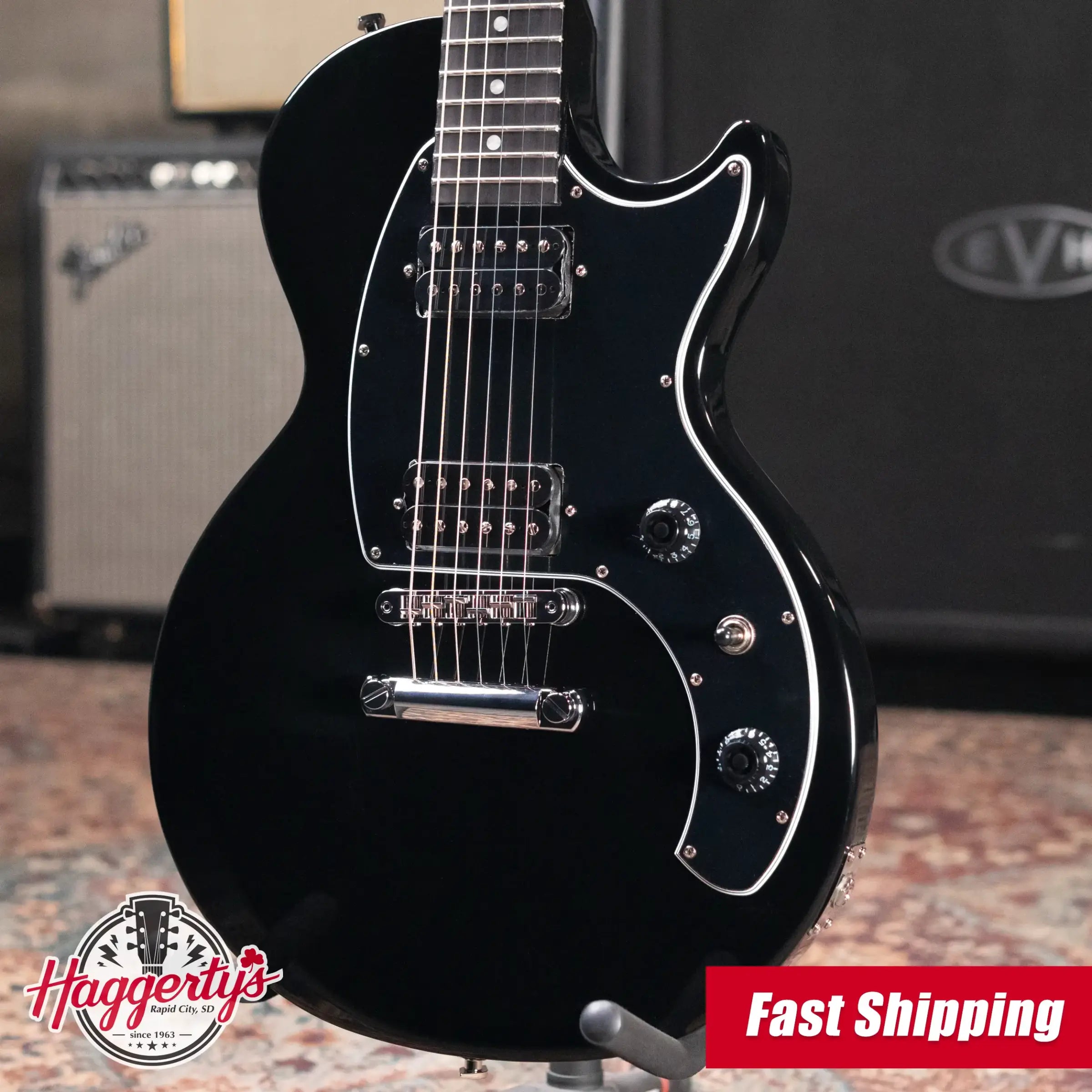 Gibson Les Paul Music City Special 50th Anniversary Electric Guitar - Ebony with Gig Bag