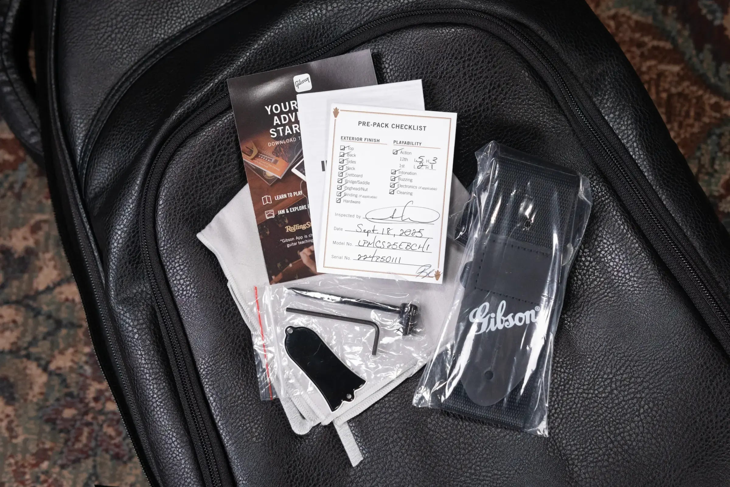 Gibson Les Paul Music City Special 50th Anniversary Electric Guitar - Ebony with Gig Bag