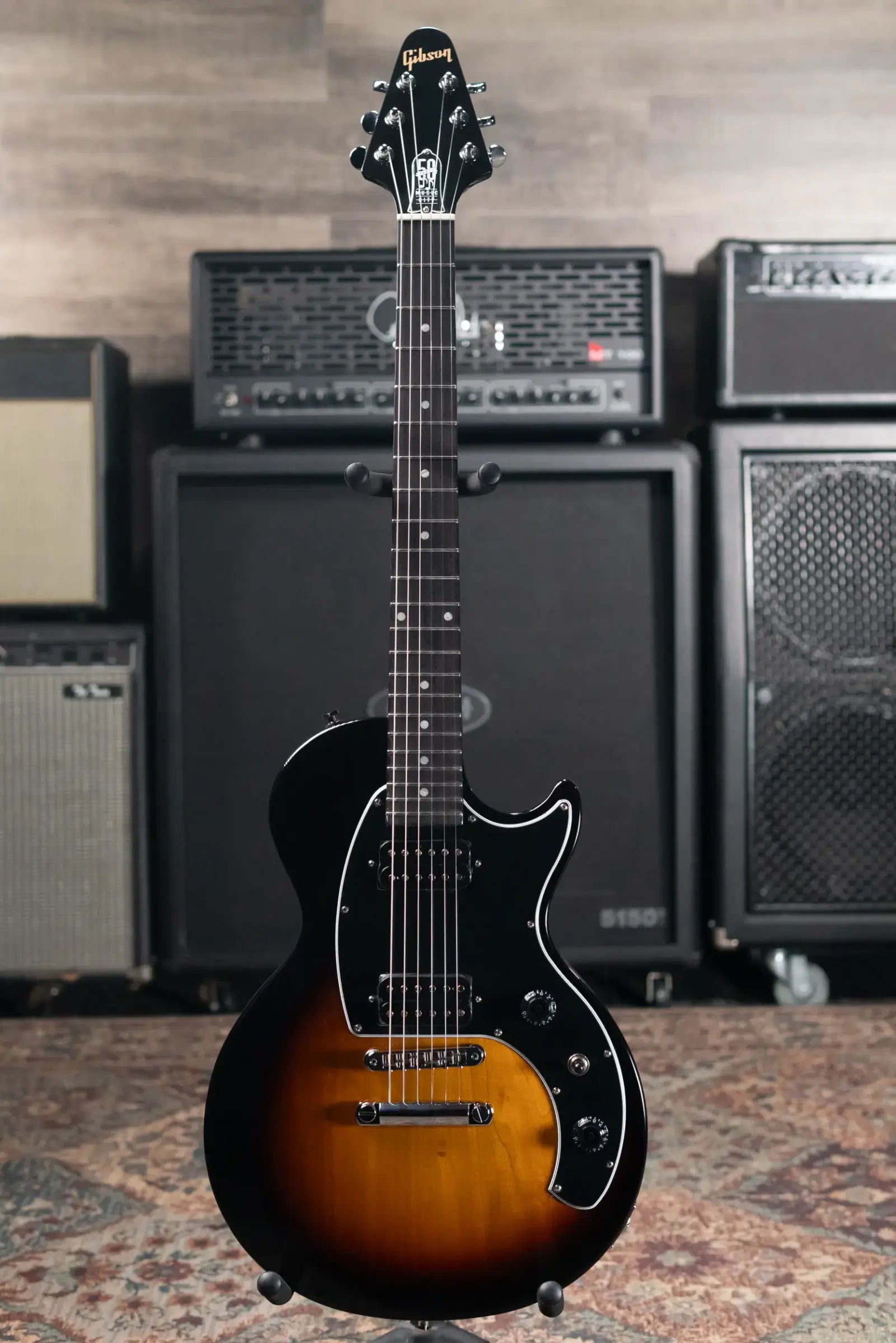 Gibson Les Paul Music City Special Electric Guitar - Tobacco Burst Dark Back with Gig Bag