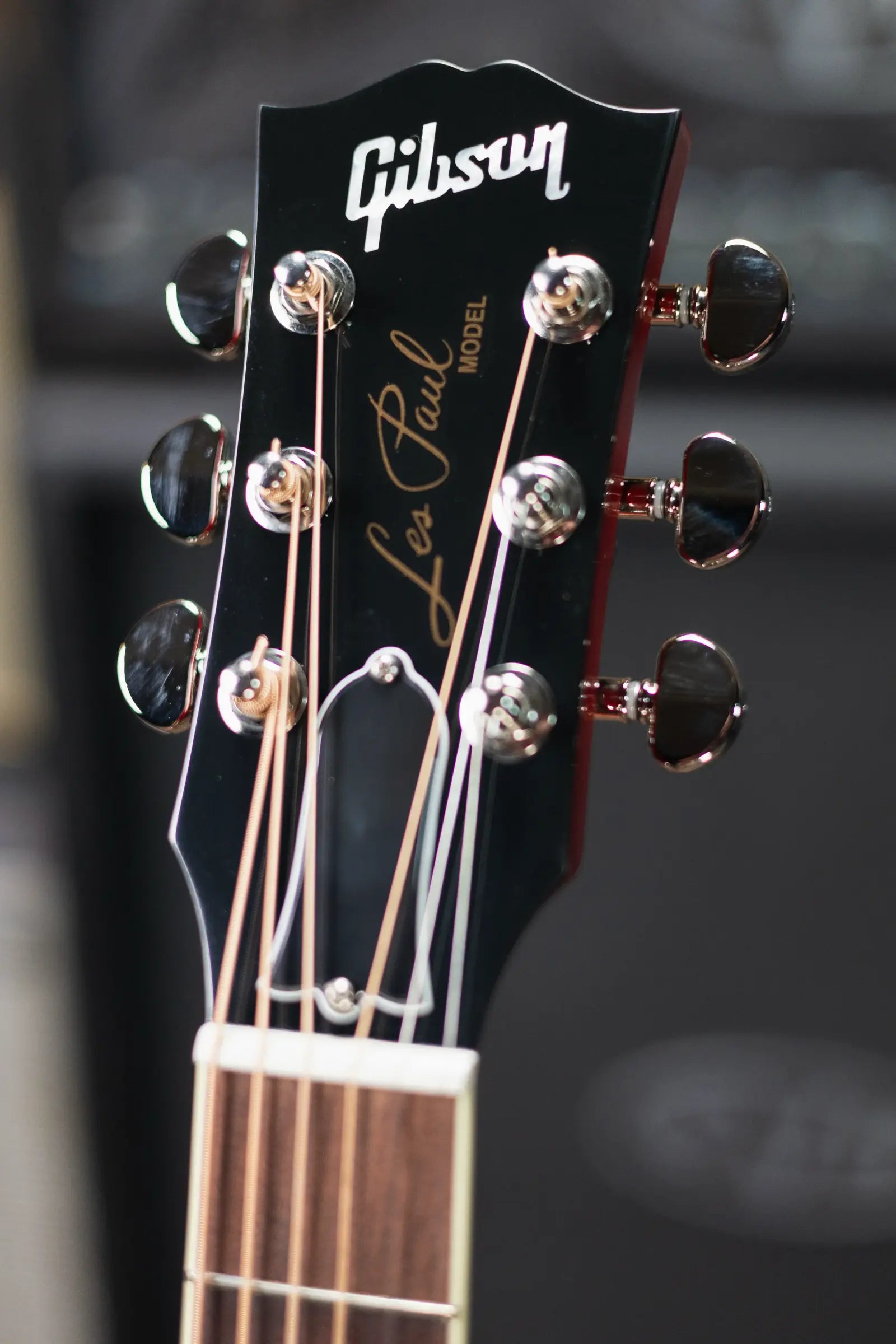 Gibson Les Paul Parlor Acoustic/Electric Guitar - Vintage Cherry Sunburst with Hardshell Case
