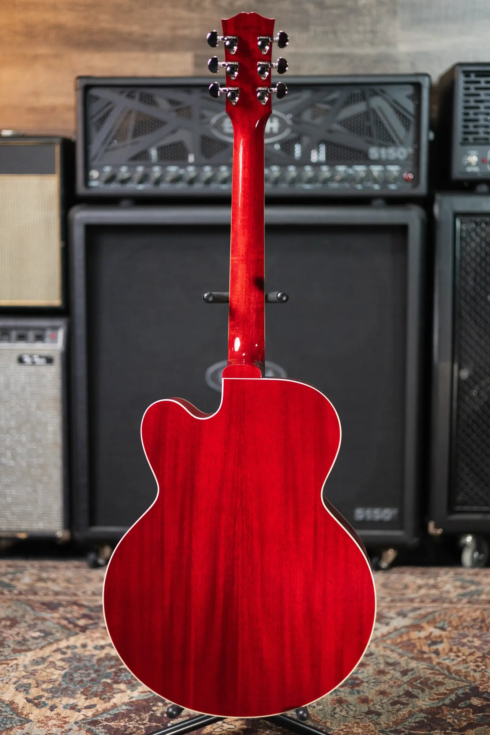 Gibson Les Paul Parlor Acoustic/Electric Guitar - Vintage Cherry Sunburst with Hardshell Case