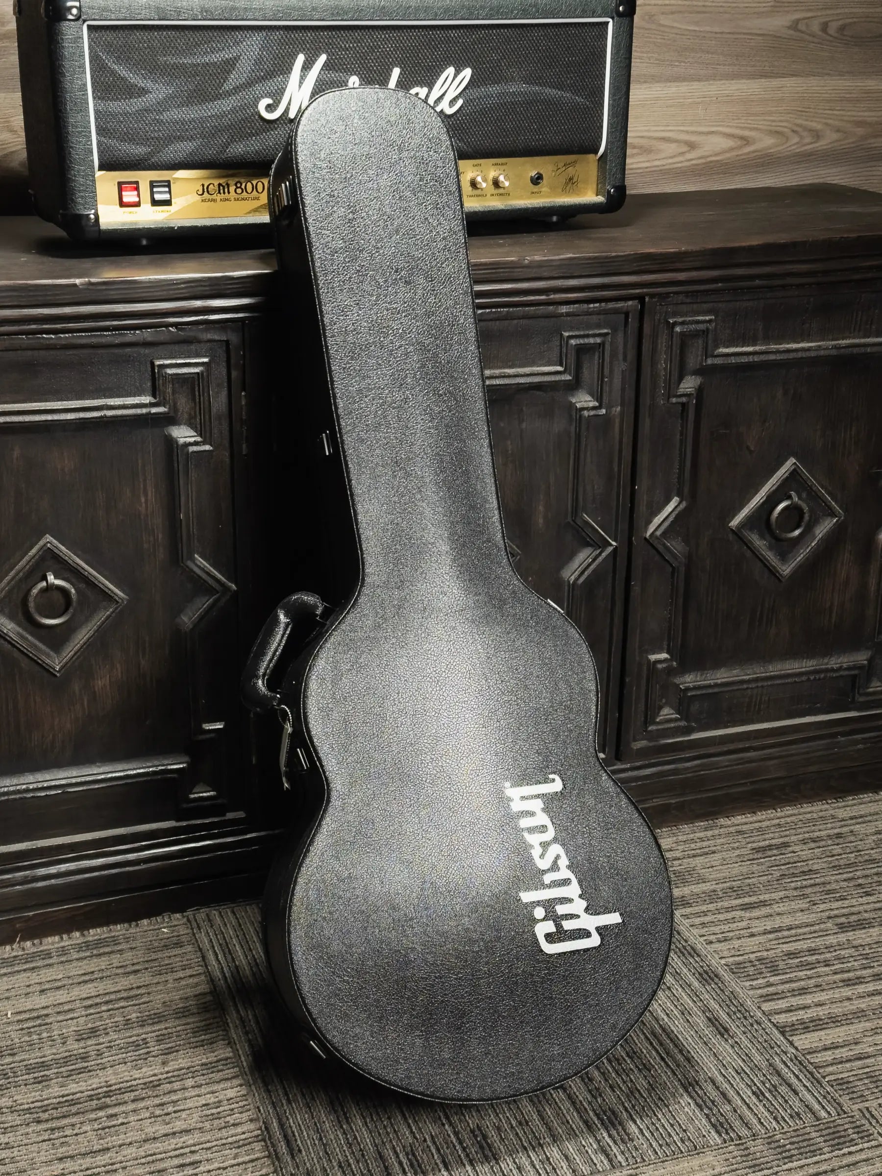 Gibson Les Paul Parlor Acoustic/Electric Guitar - Vintage Cherry Sunburst with Hardshell Case