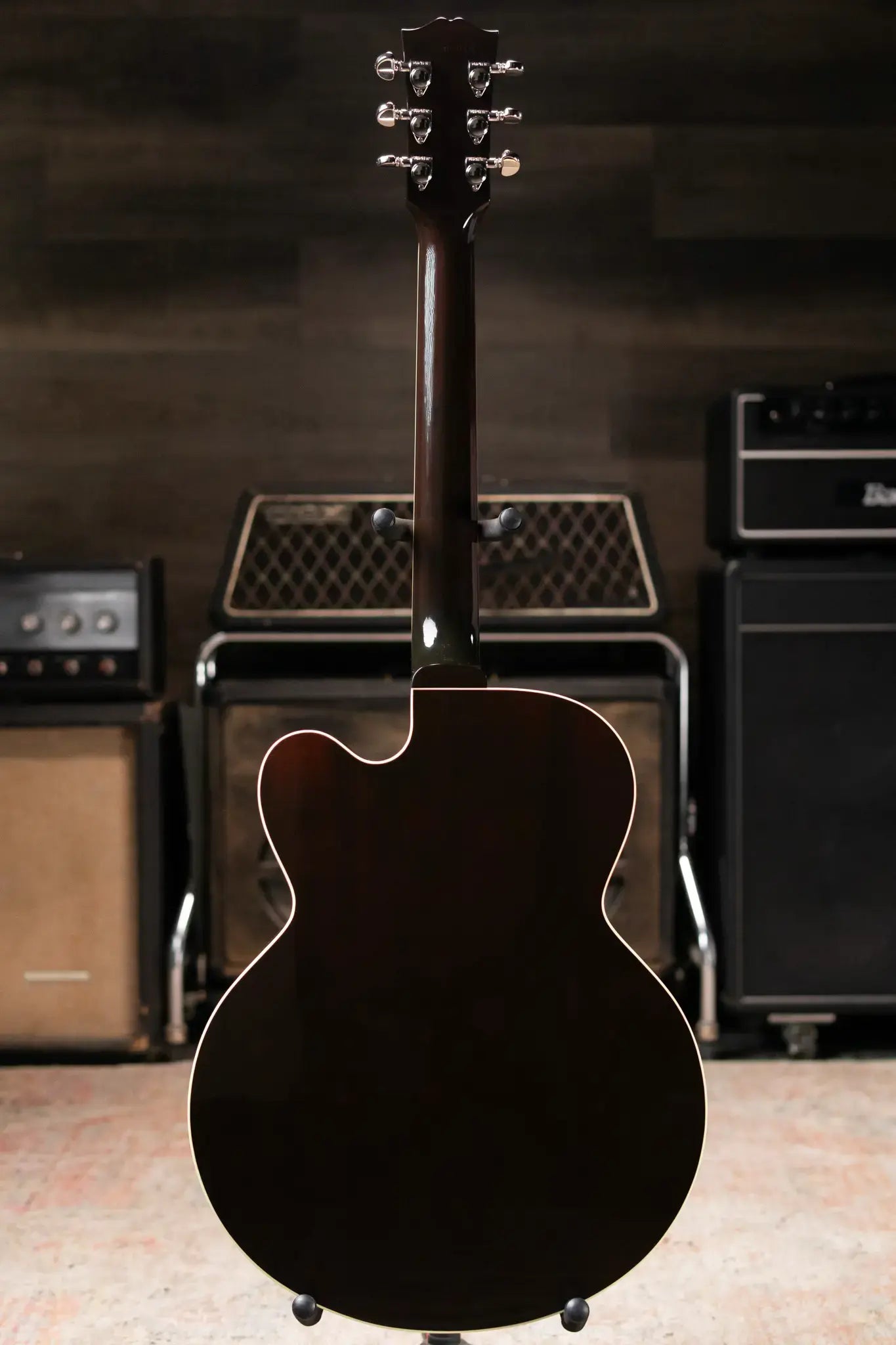 Gibson Les Paul Parlor Acoustic/Electric Guitar - Vintage Sunburst with Hardshell Case
