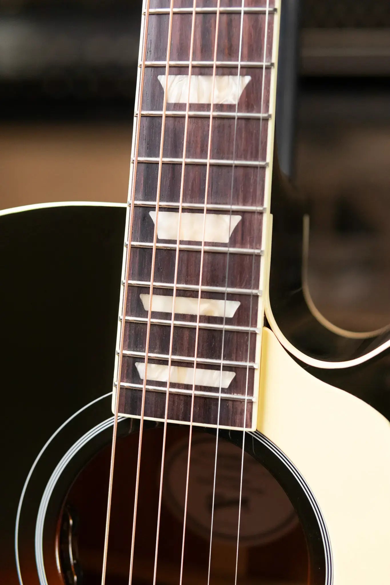 Gibson Les Paul Parlor Acoustic/Electric Guitar - Vintage Sunburst with Hardshell Case