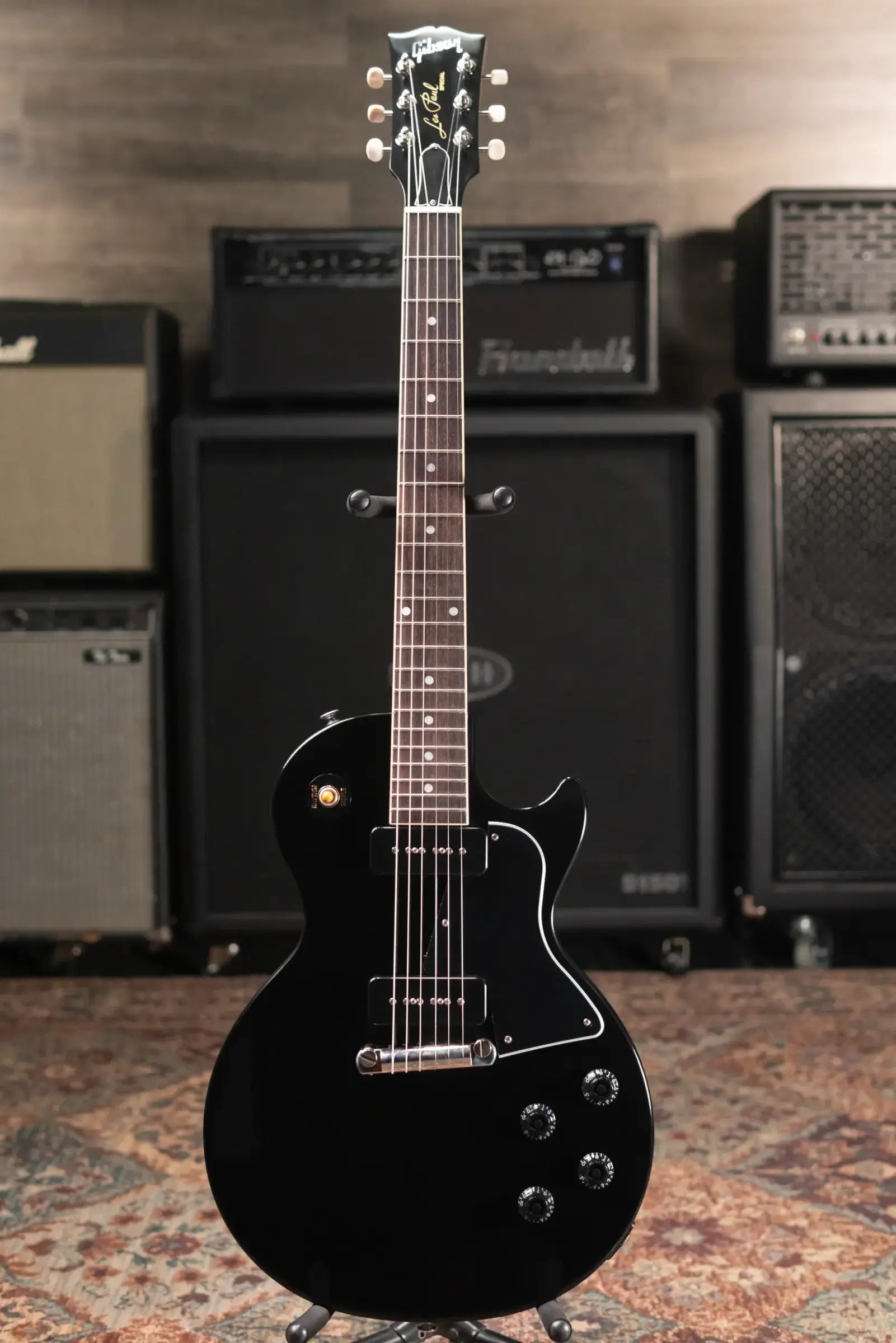 Gibson Les Paul Special Electric Guitar - Ebony with Hardshell Case