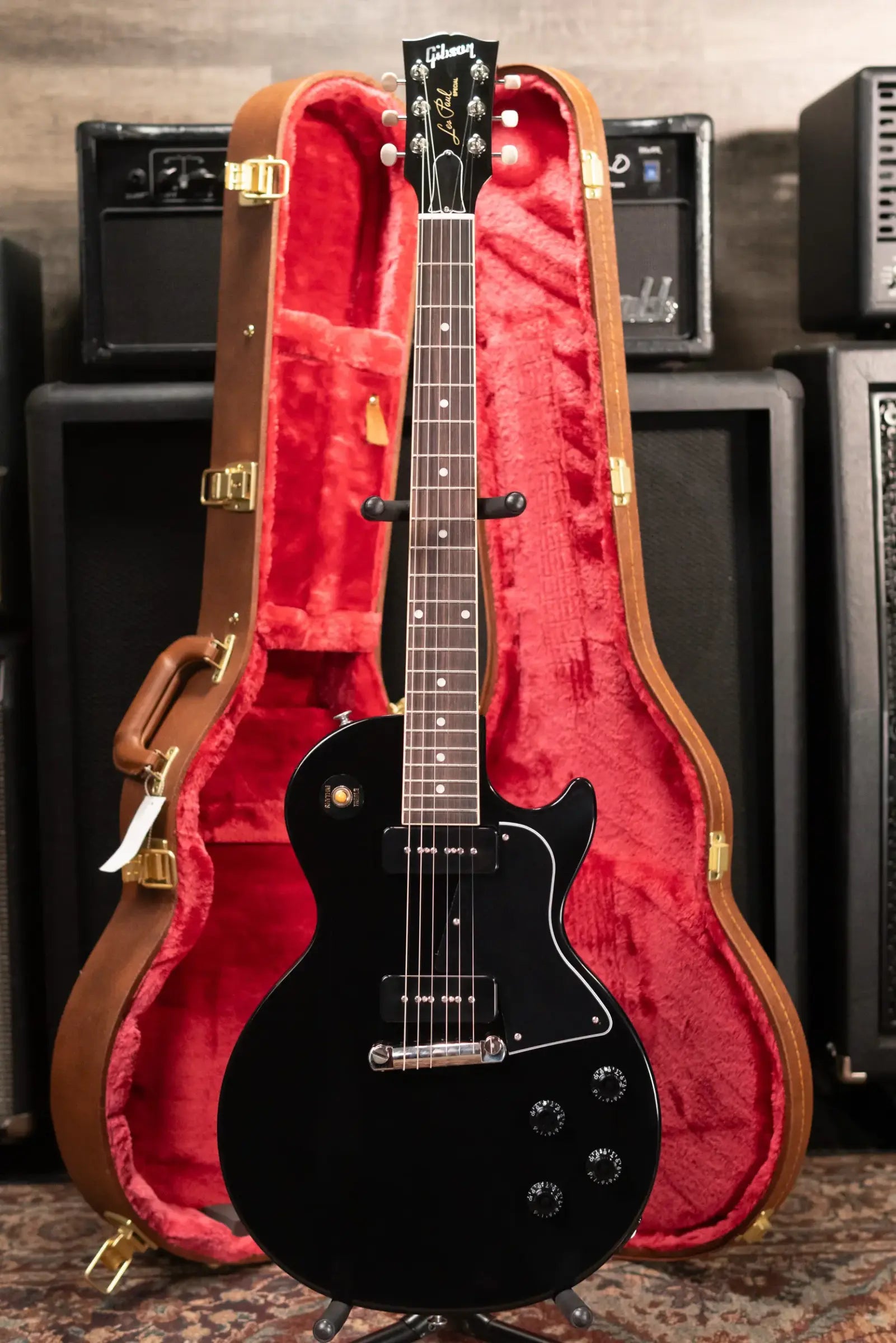 Gibson Les Paul Special Electric Guitar - Ebony with Hardshell Case