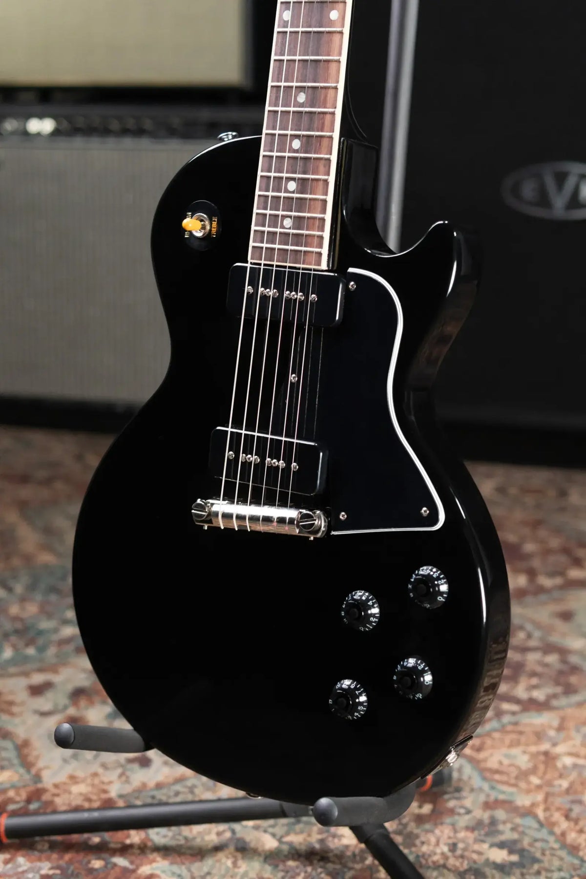Gibson Les Paul Special Electric Guitar - Ebony with Hardshell Case