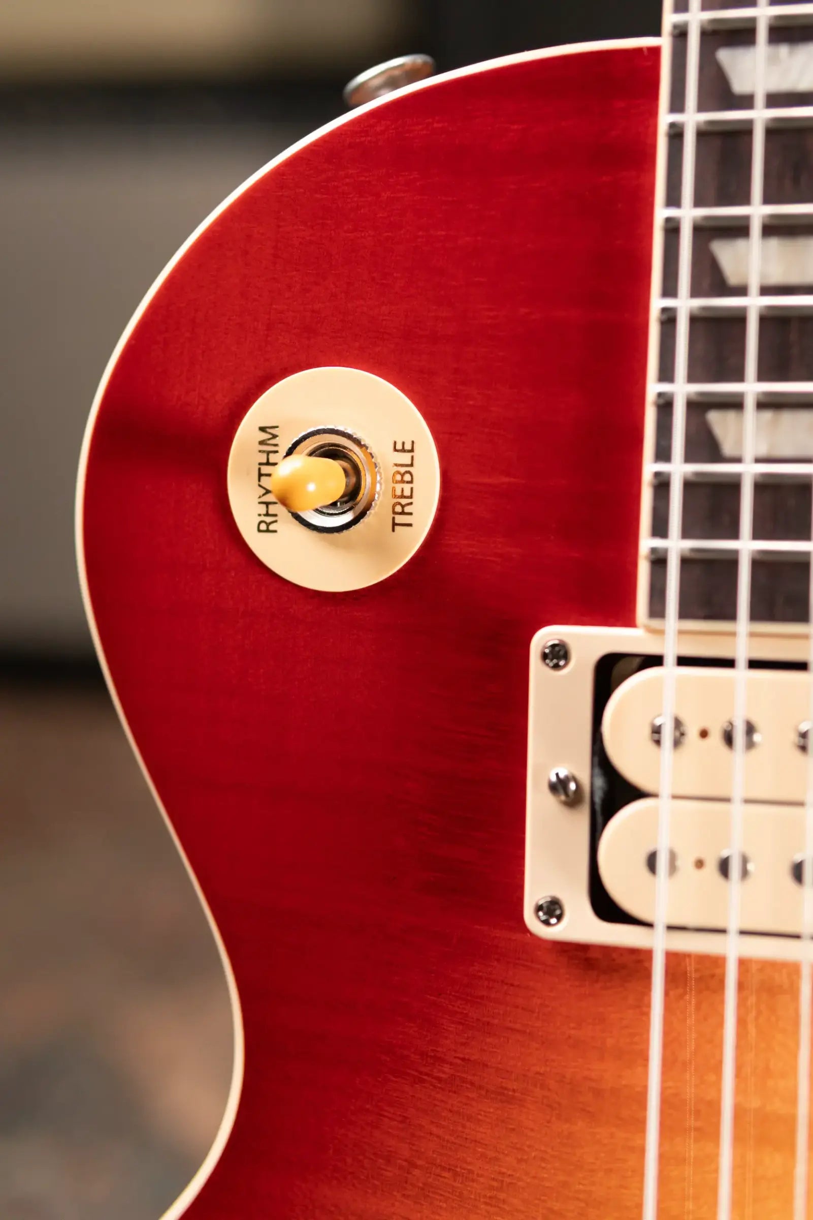 Gibson Les Paul Standard 50s Double Trouble (1 of 500) Electric Guitar - Vintage Cherry Sunburst Gloss with Hardshell Case